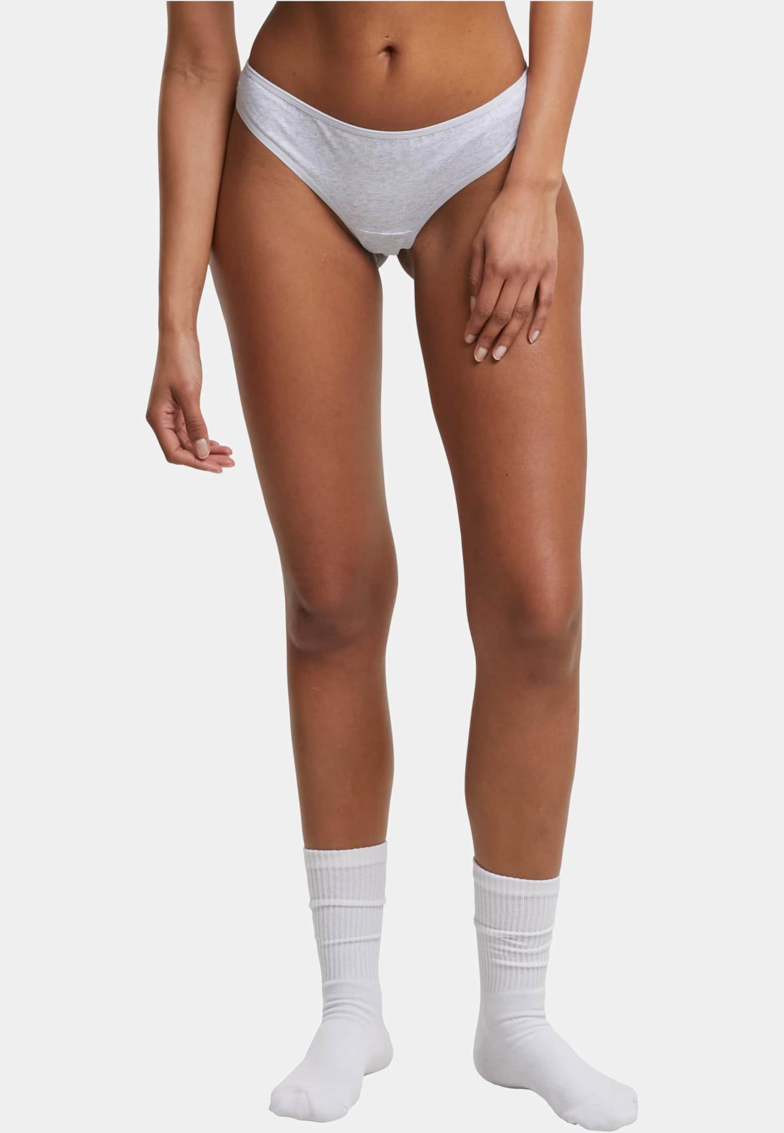 Urban Classics Ladies Basic Cotton Tanga 5-Pack