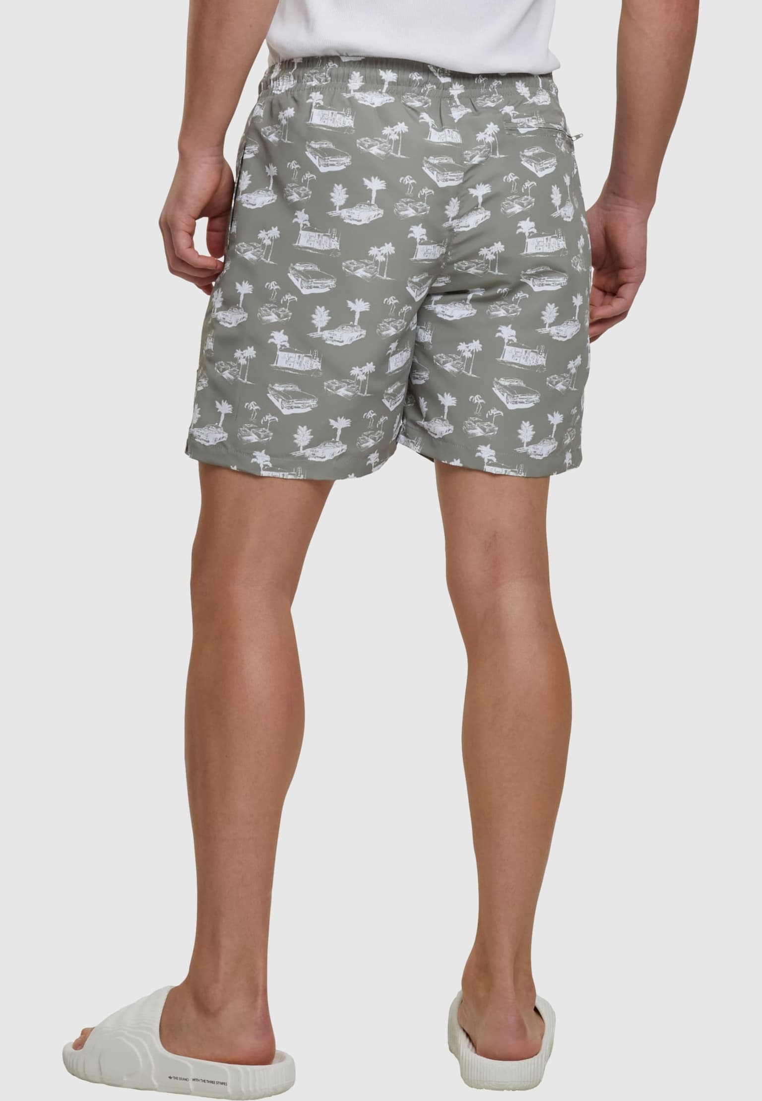 Urban Classics Pattern Swim Short – Bild 2