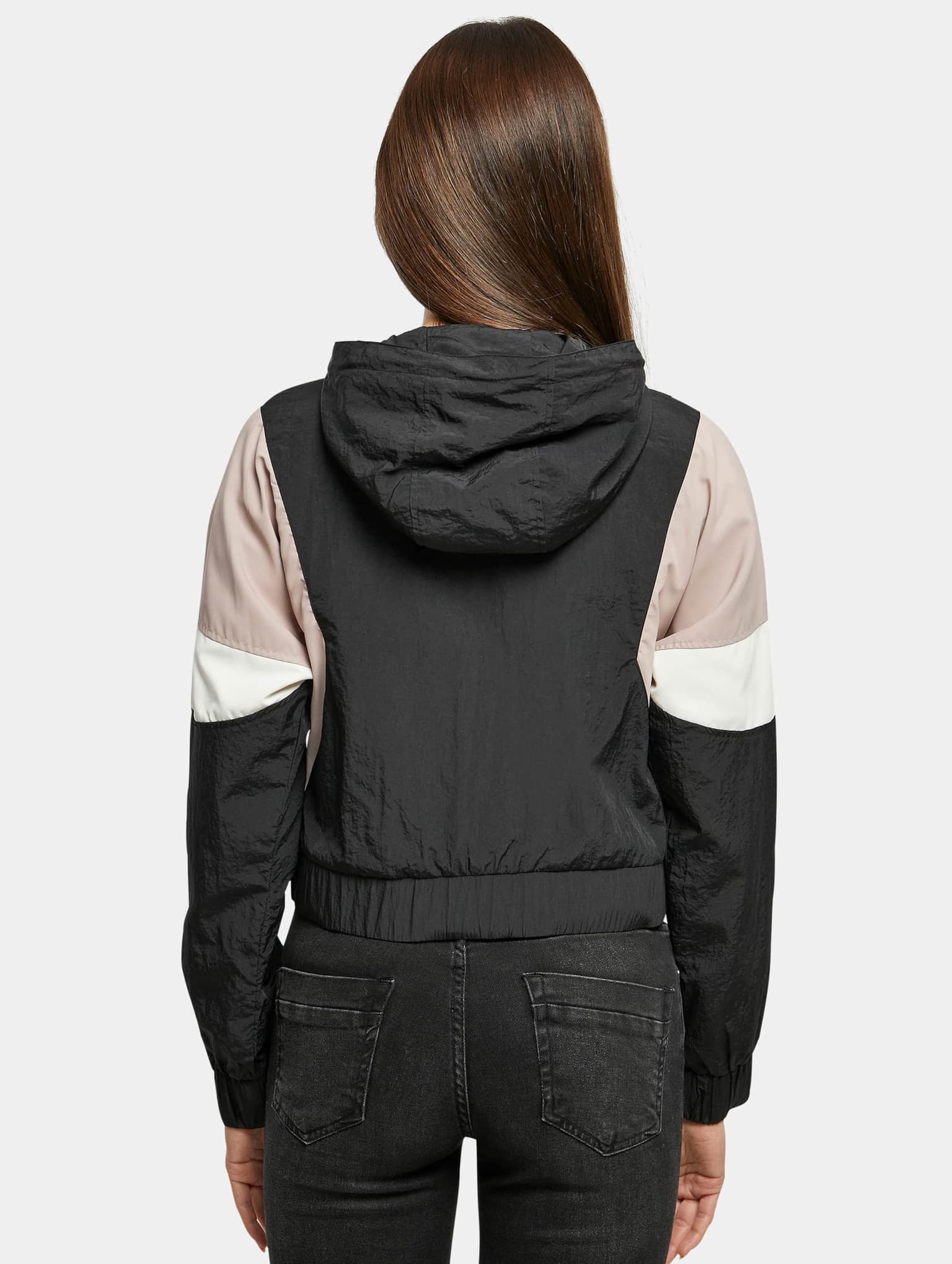Urban Classics Ladies Short 3-Tone Crinkle Jacket – Bild 2