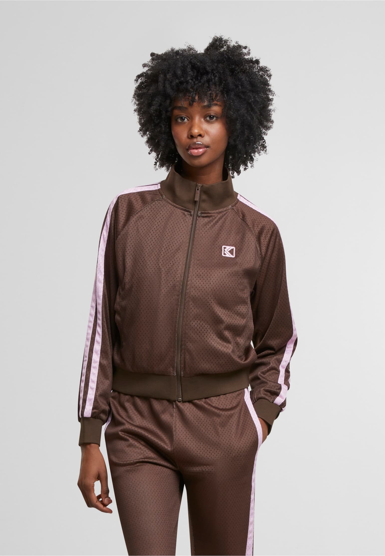 Karl Kani Og Mesh Trackjacket