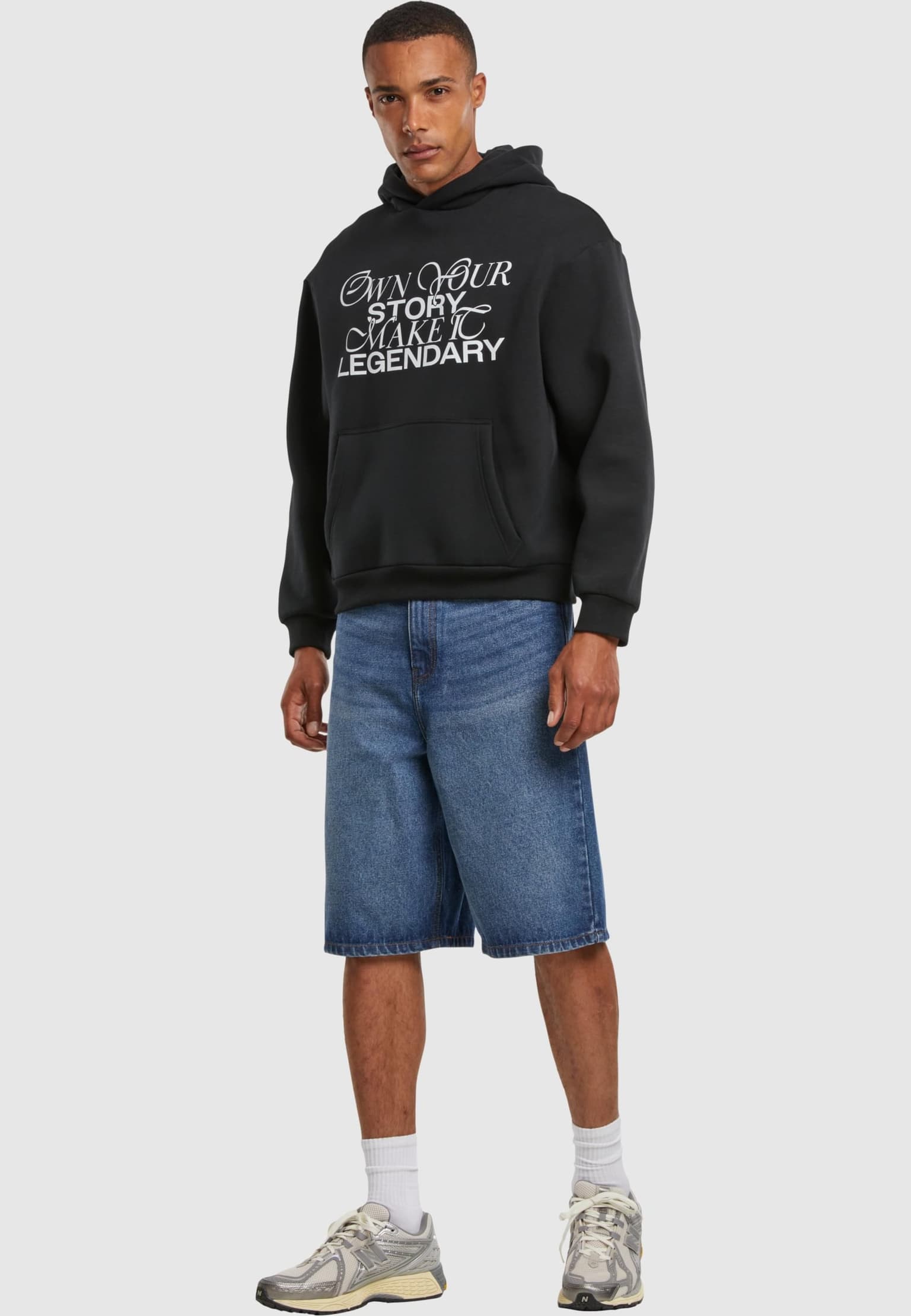 Mister Tee Upscale Make It Legendary Fluffy Hoody – Bild 4