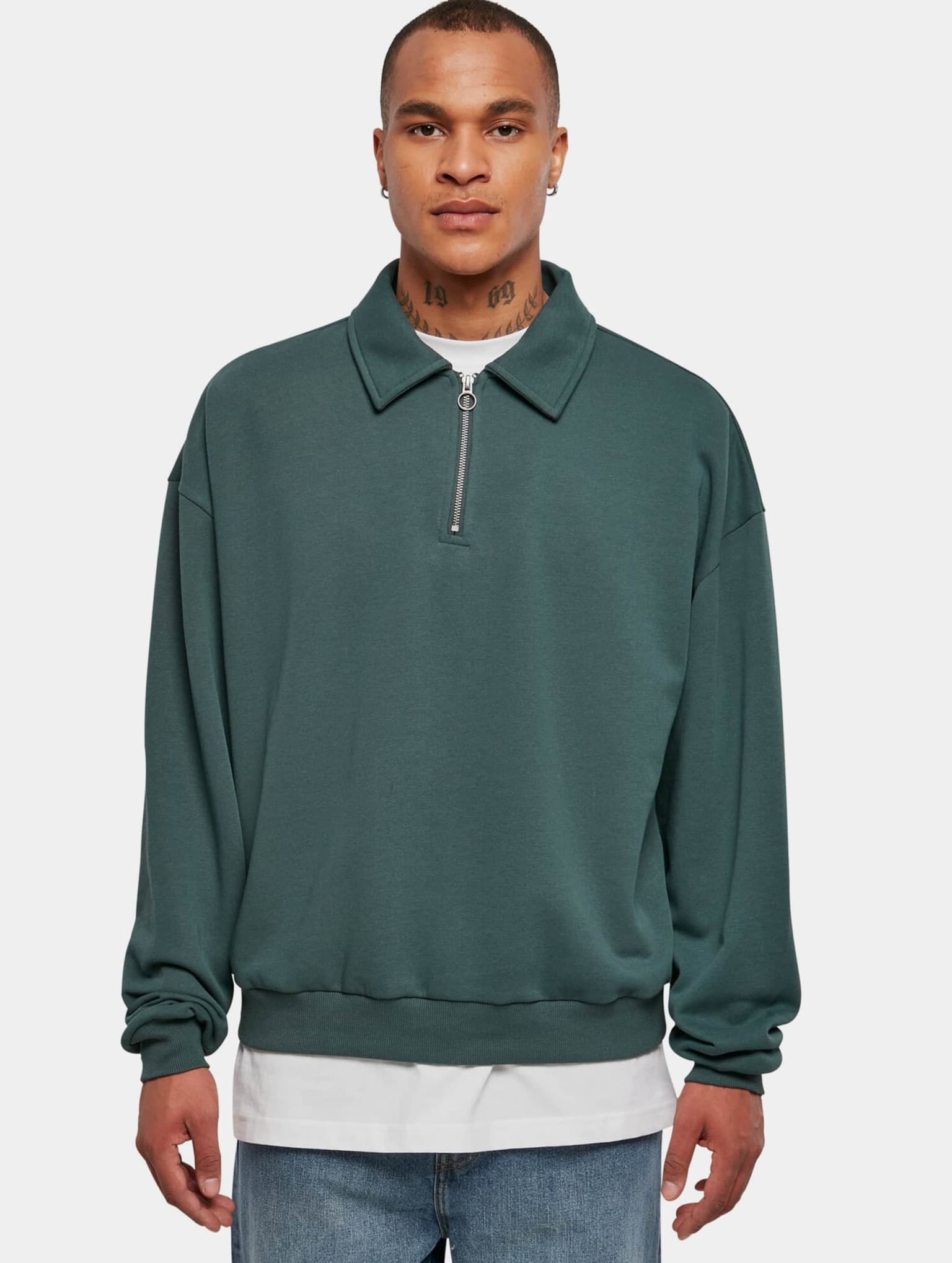 Urban Classics Shirt Collar Crew