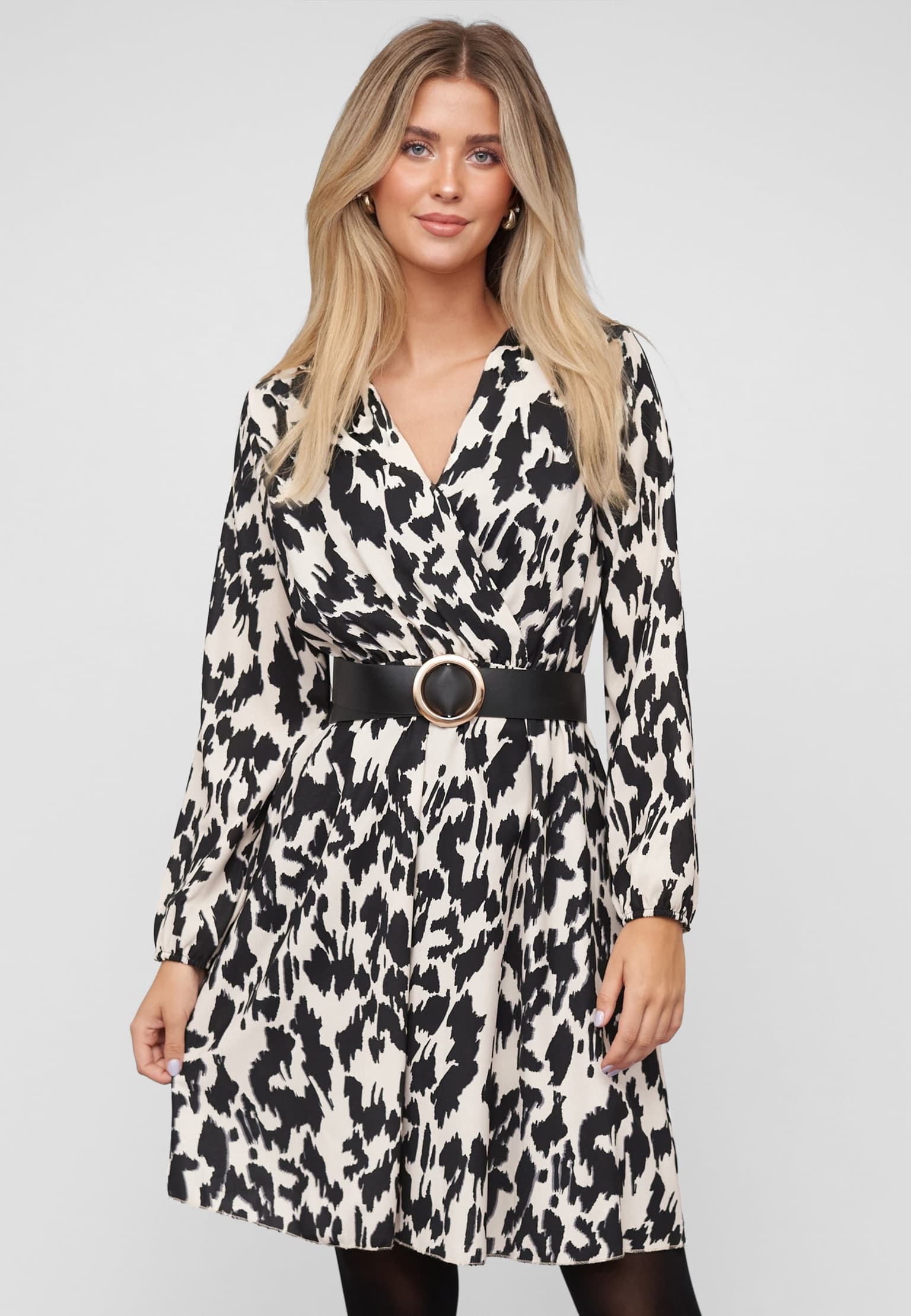 Cloud5ive Longsleeve Dress with belt