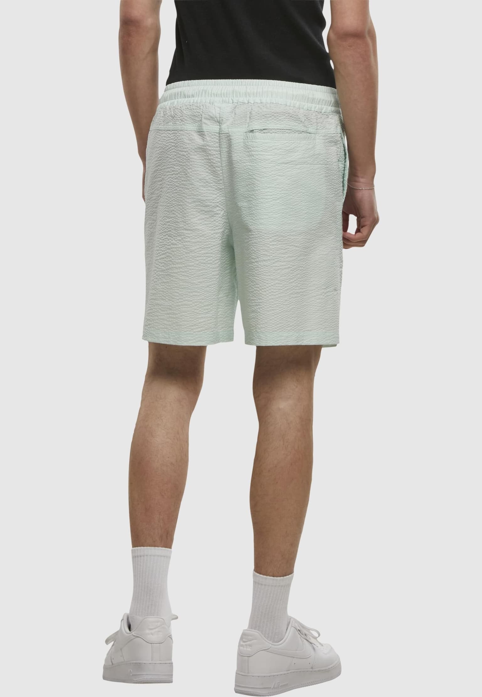 Urban Classics Basic Seersucker Short – Bild 2