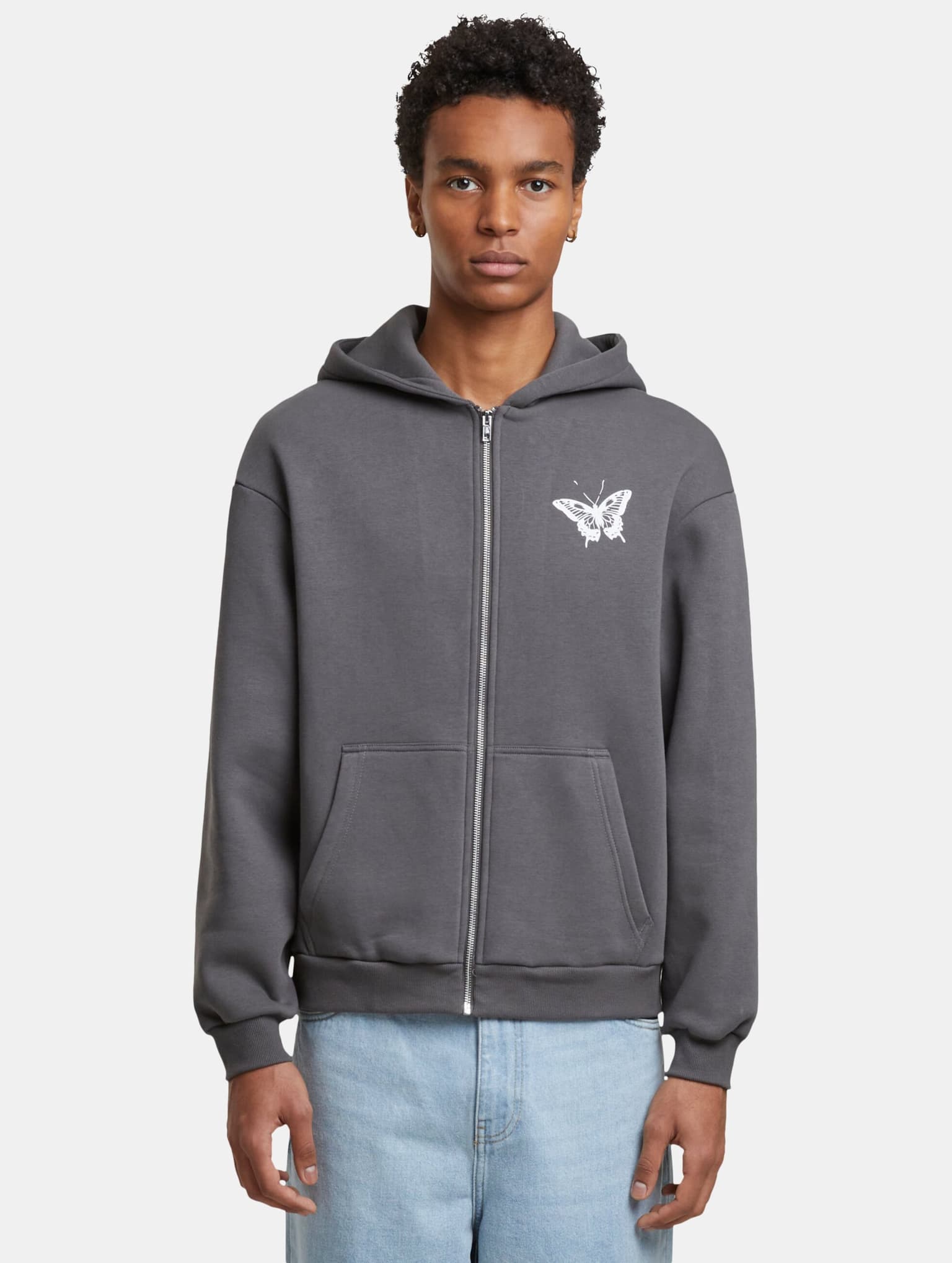 Mister Tee Upscale Let‘s Get Lost Fluffy Zip Hoody – Bild 3