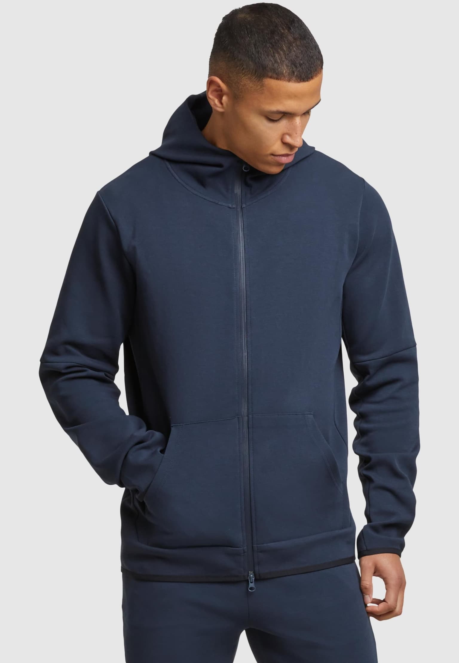 Mister Tee MT Men Hooded Zipper