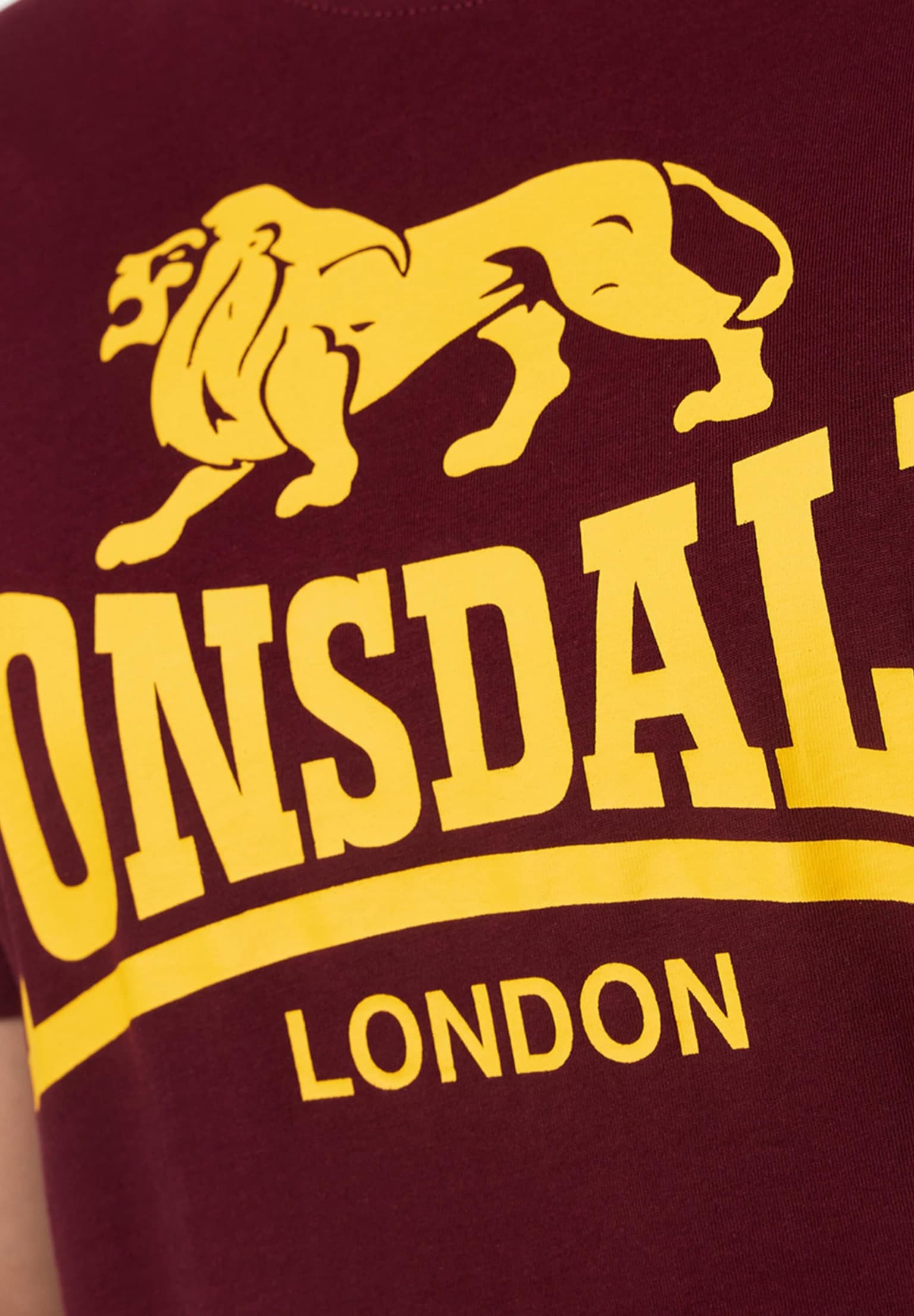 Lonsdale London Logo T-Shirt – Bild 3