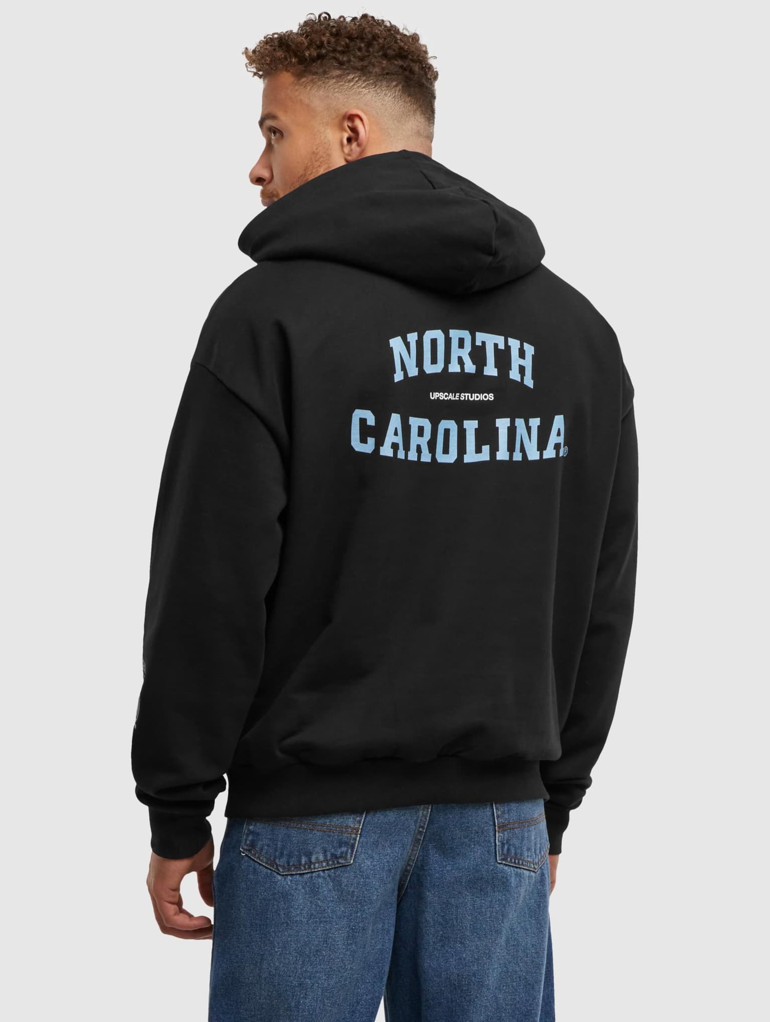 Mister Tee Upscale North Carolina Multi Logo Oversize Hoody – Bild 2
