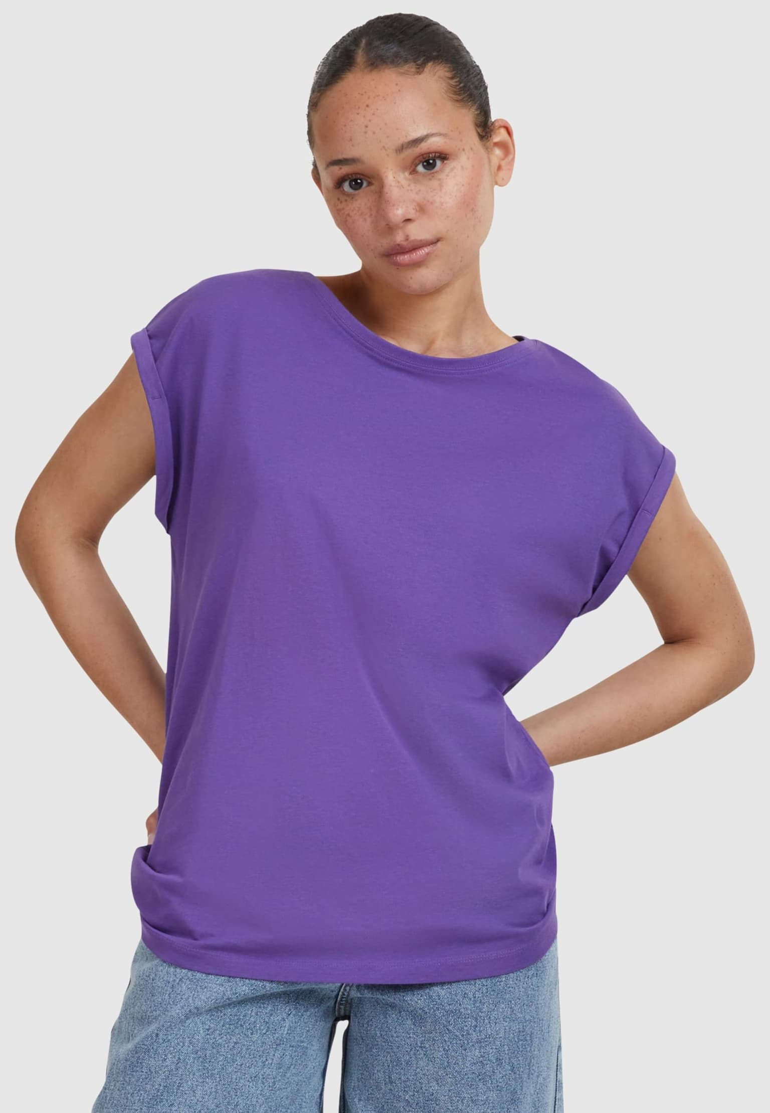 Urban Classics Ladies Extended Shoulder Tee
