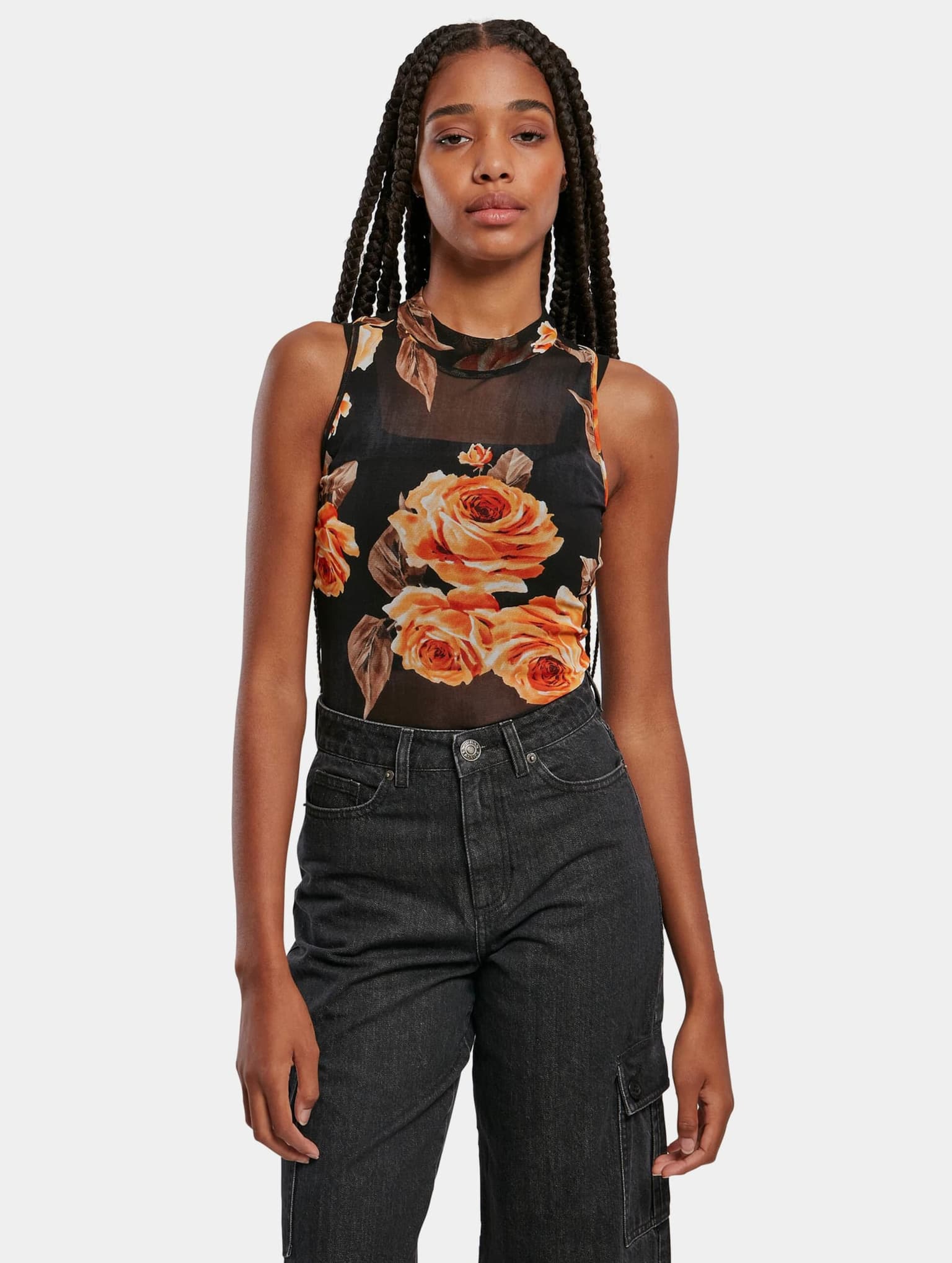 Urban Classics Ladies Sleeveless Mesh Body