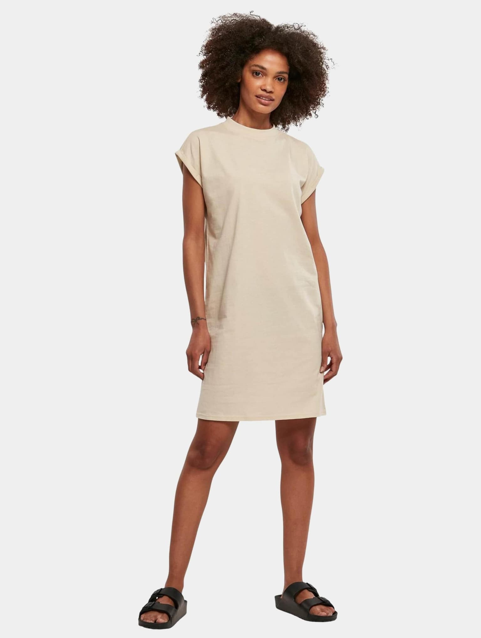 Urban Classics Ladies Turtle Extended Shoulder Dress – Bild 4