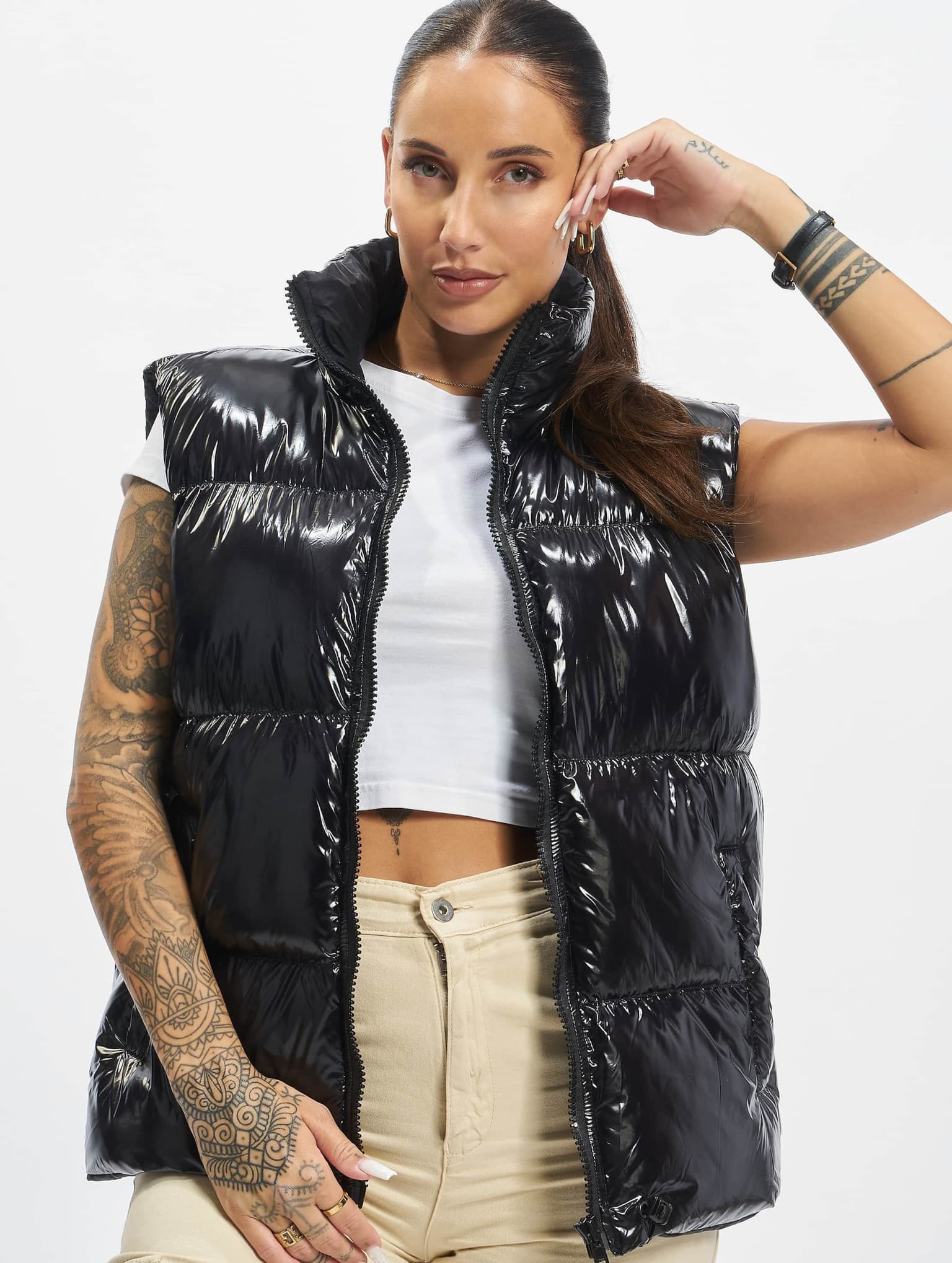 DEF Shiny Puffer vest – Bild 2