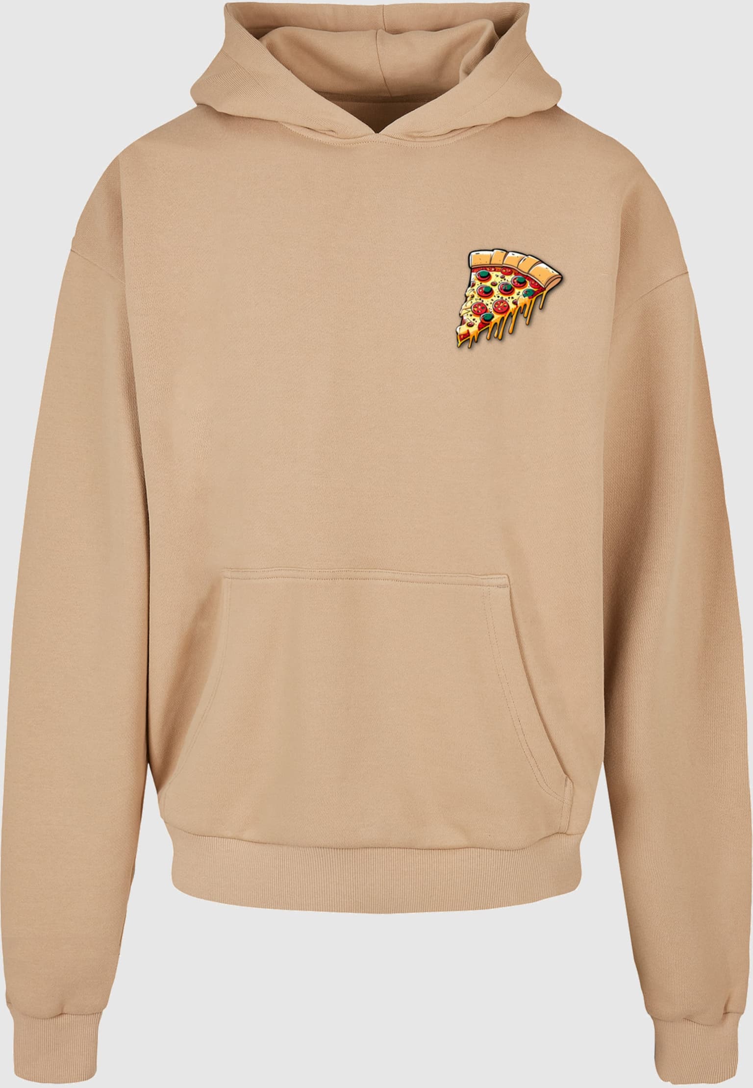 Merchcode Pizza Comic Ultra Heavy Hoody – Bild 3