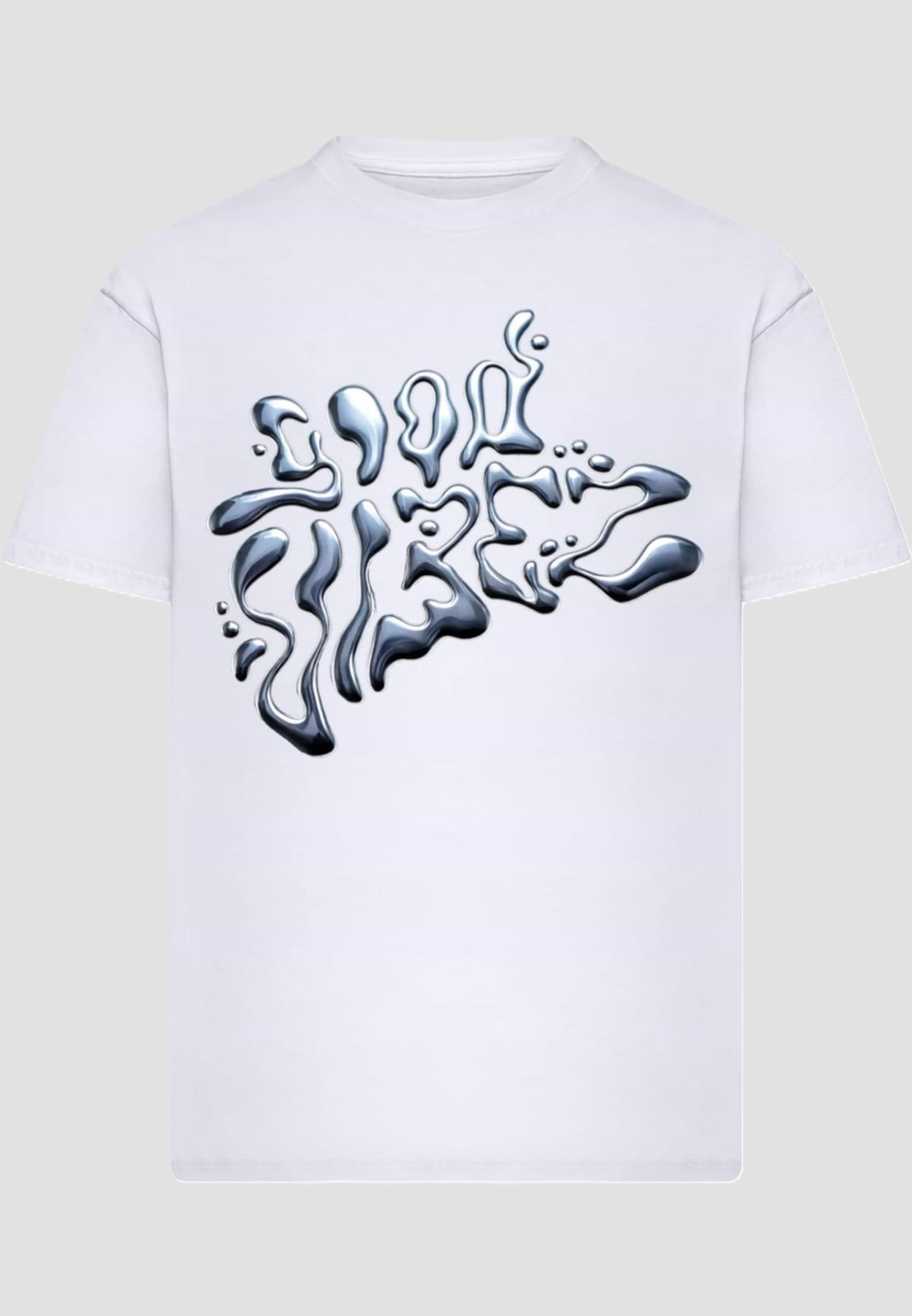 Mister Tee Good Vibez Chrome Oversize – Bild 3