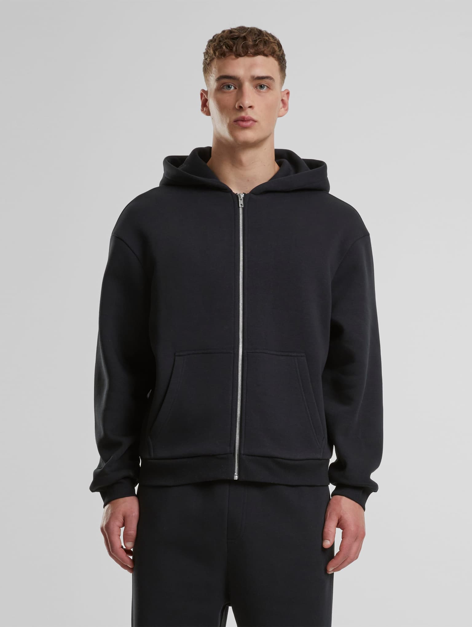 Urban Classics Fluffy Zip Hoodie – Bild 3
