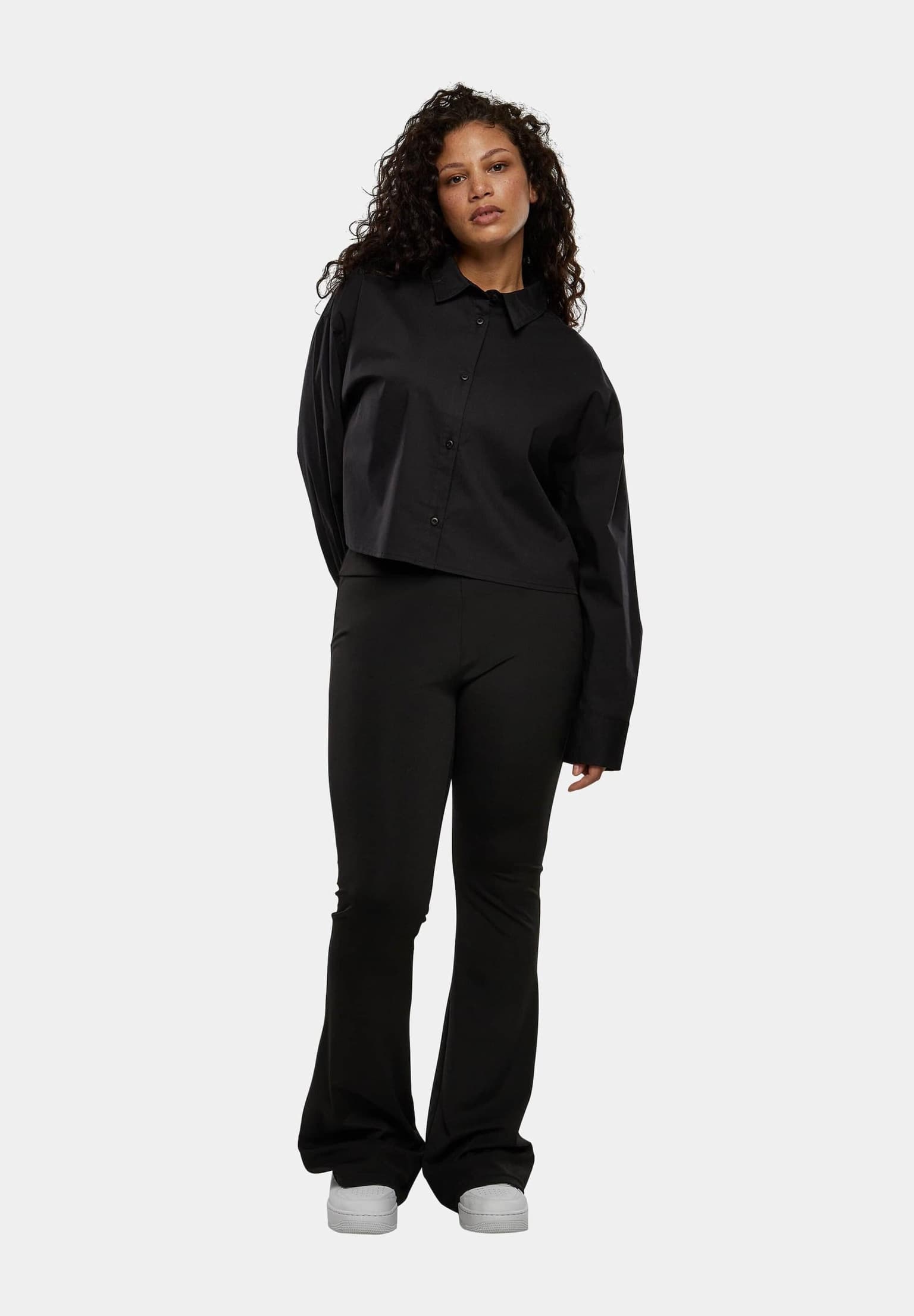 Urban Classics Ladies Cropped Oversized Blouse – Bild 4