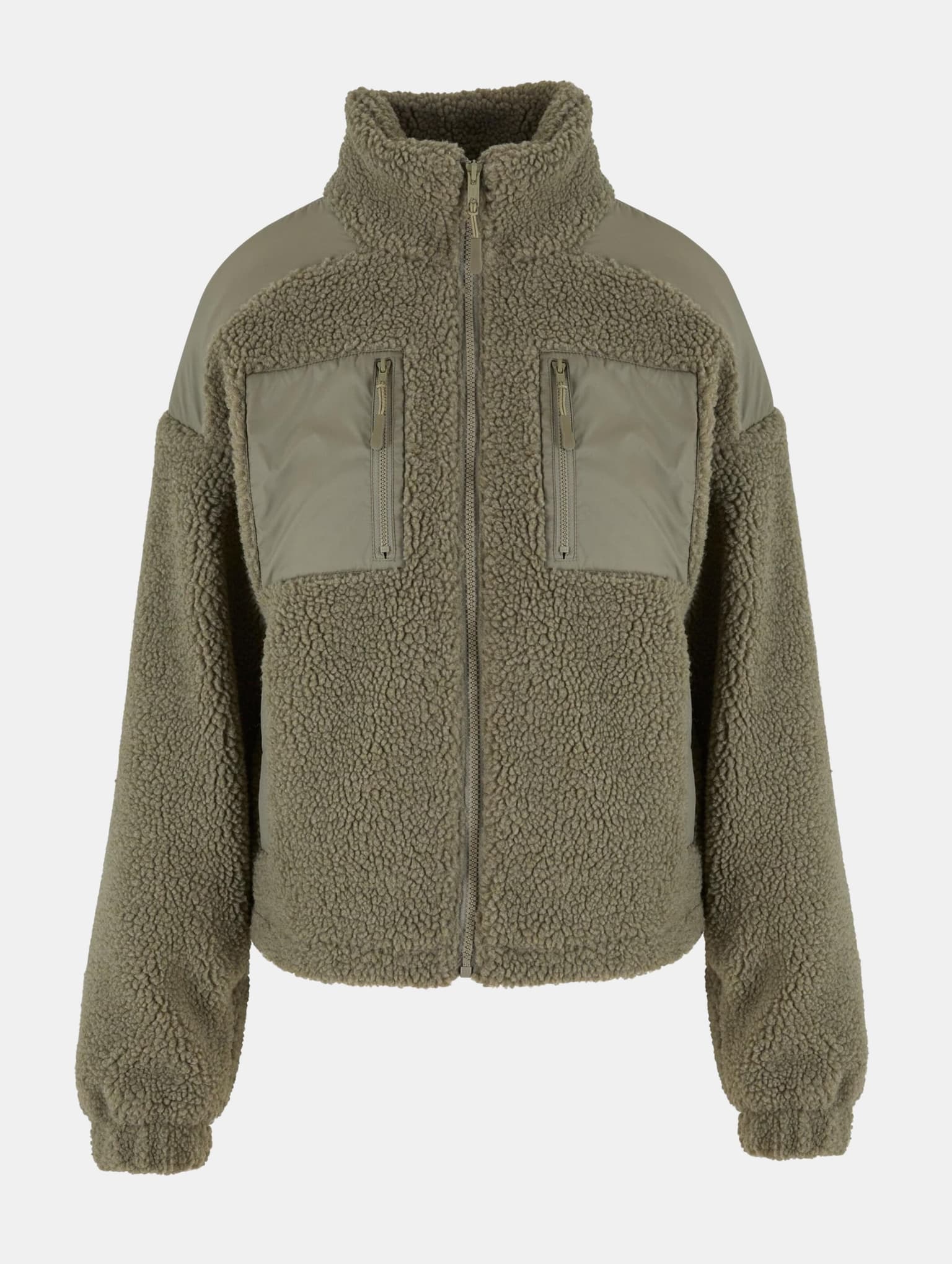 Urban Classics Ladies Sherpa Mix Jacket – Bild 3