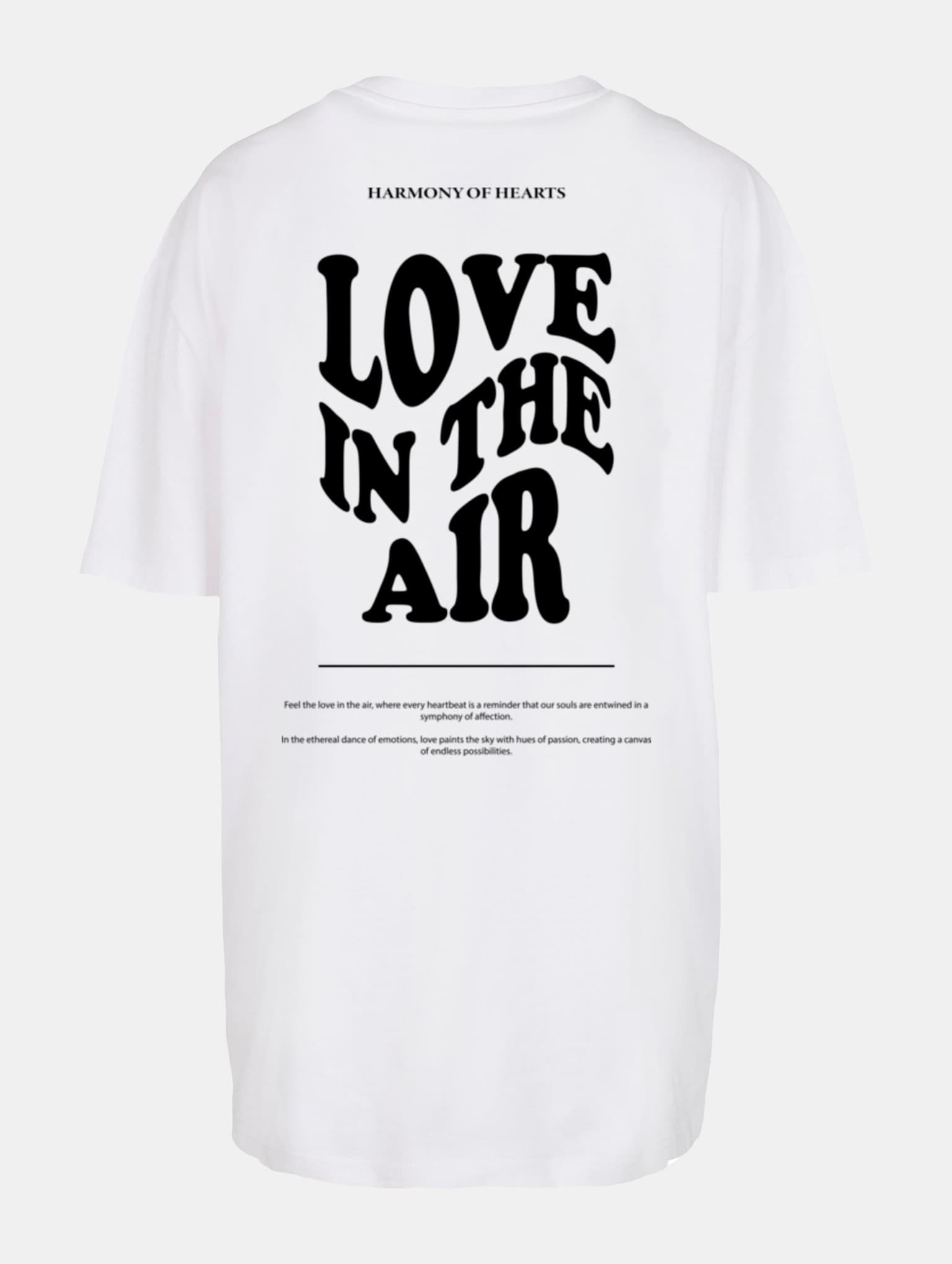 Merchcode Ladies Love In The Air Oversized Boyfriend Tee – Bild 4