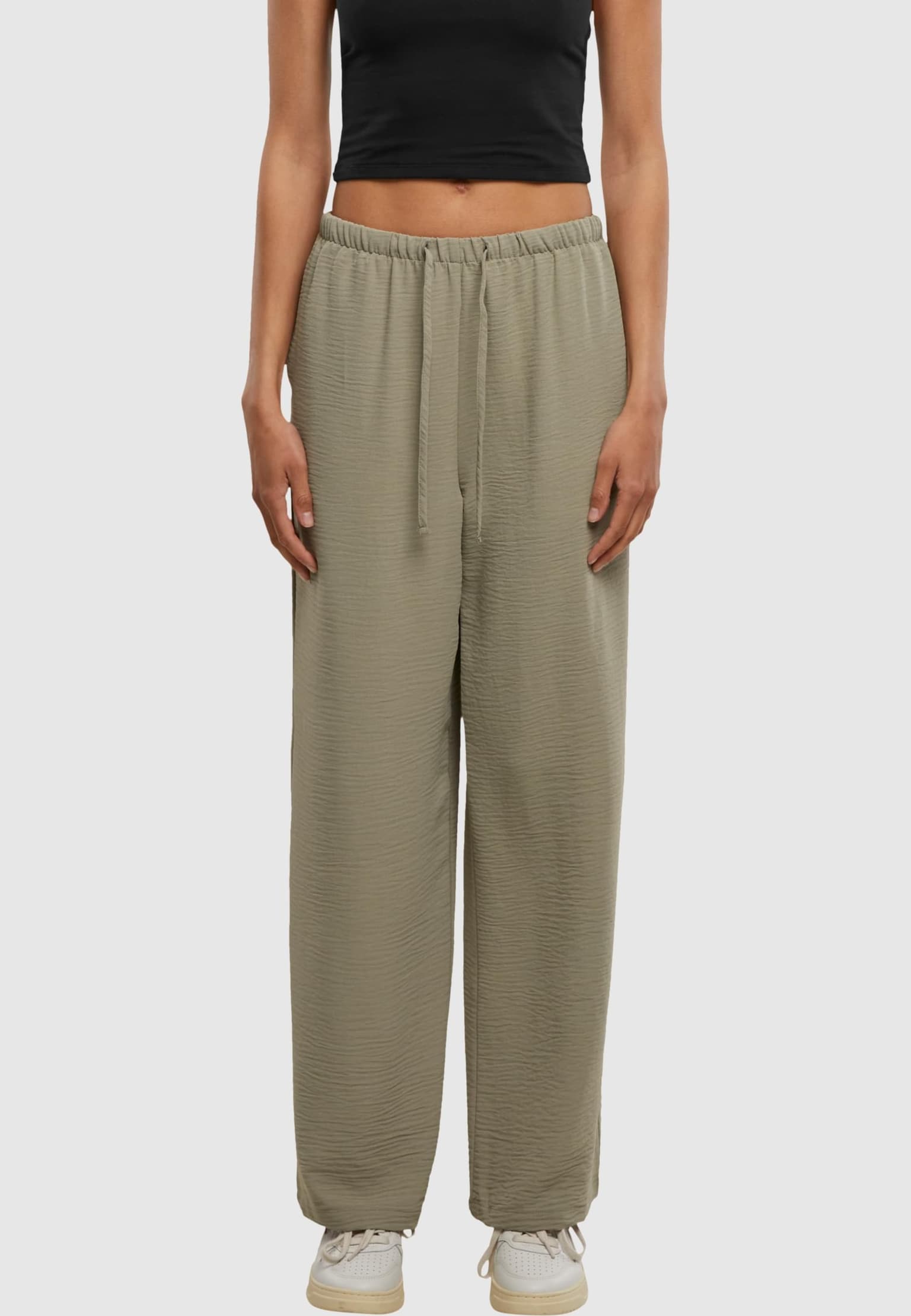 Urban Classics Ladies Structured Wideleg Pants – Bild 3