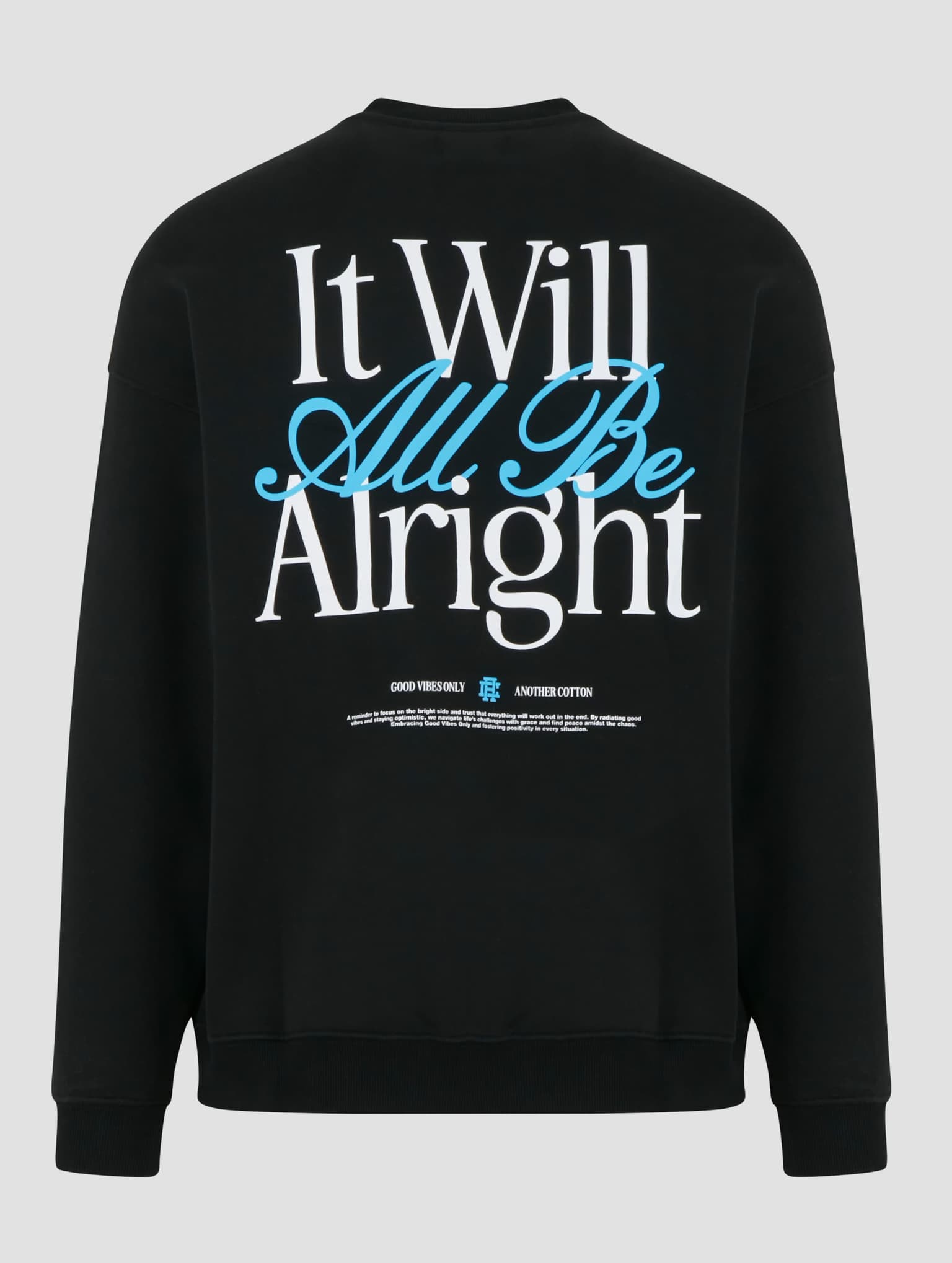 Another Cotton Lab It Will All Be Alright Oversized Sweatshirt – Bild 2