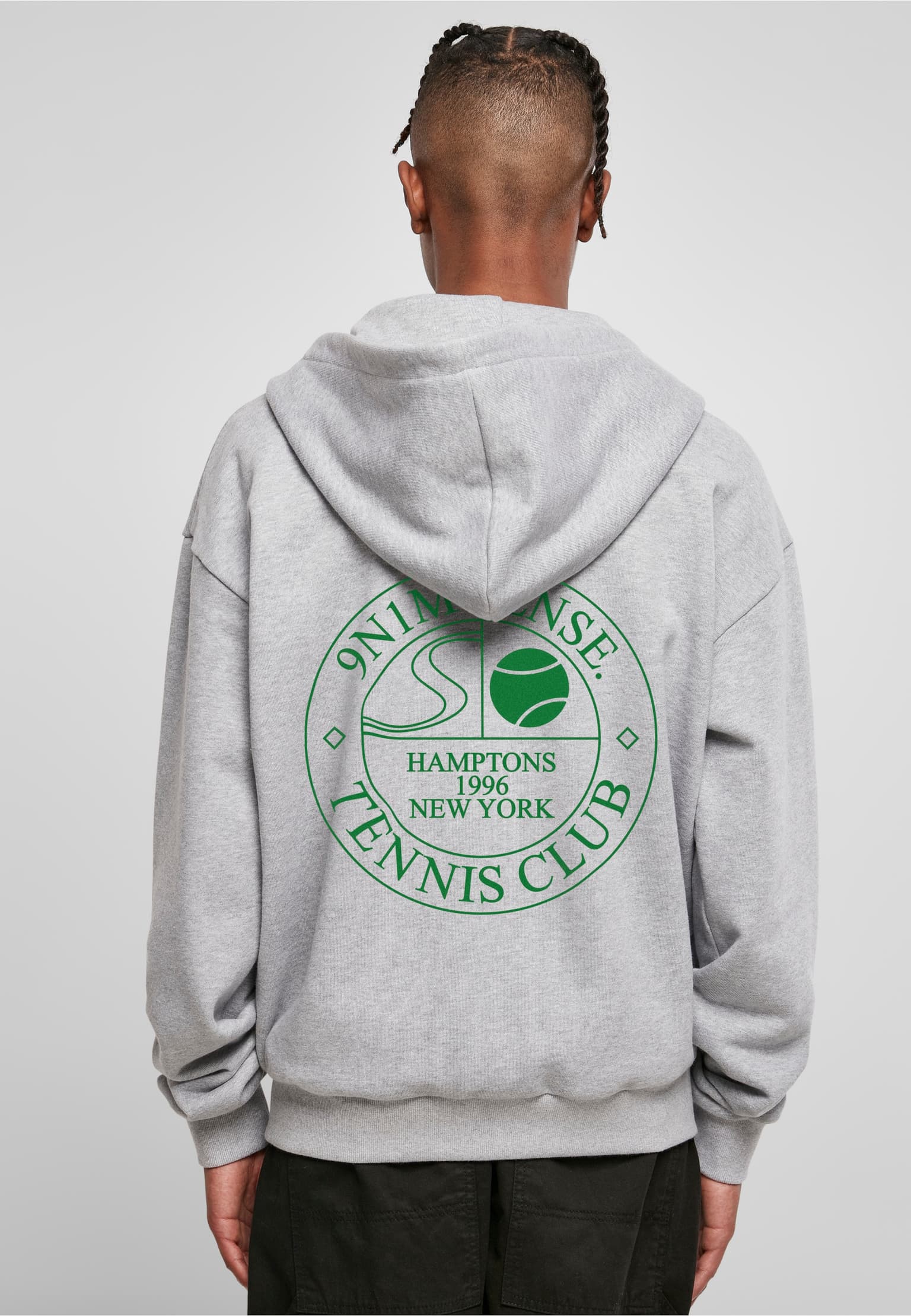 9N1M SENSE Zip-Hoody Tennis Club Badge – Bild 2