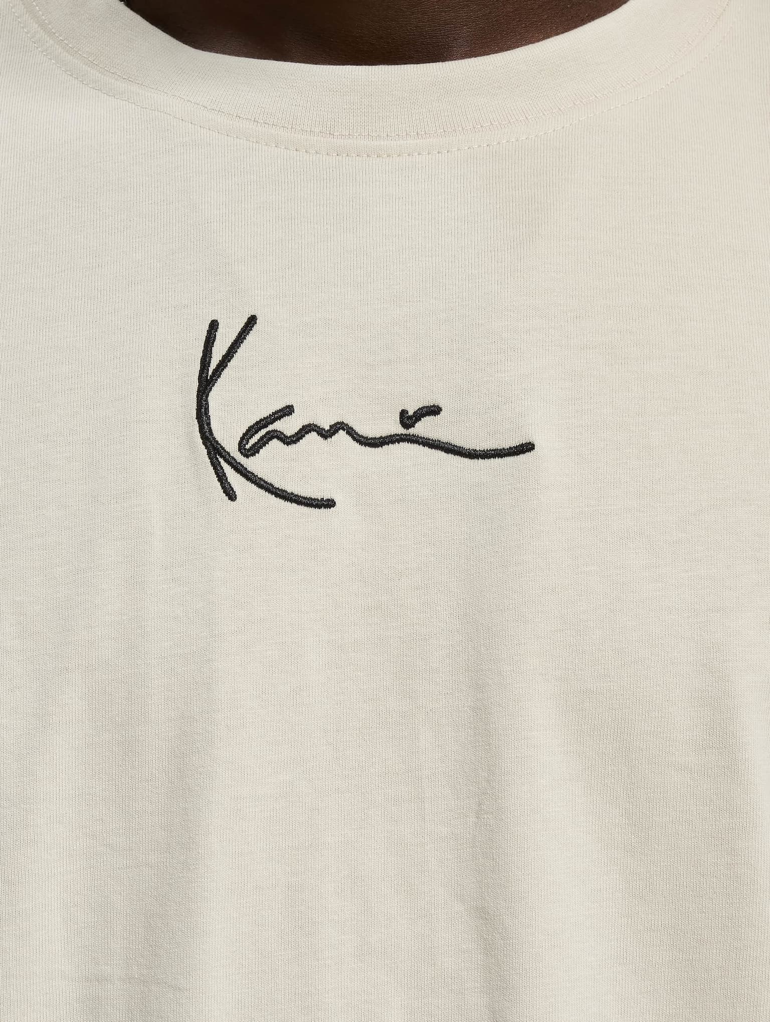 Karl Kani KM-TE011-023-18 KK Small Signature Essential Tee light sand – Bild 4