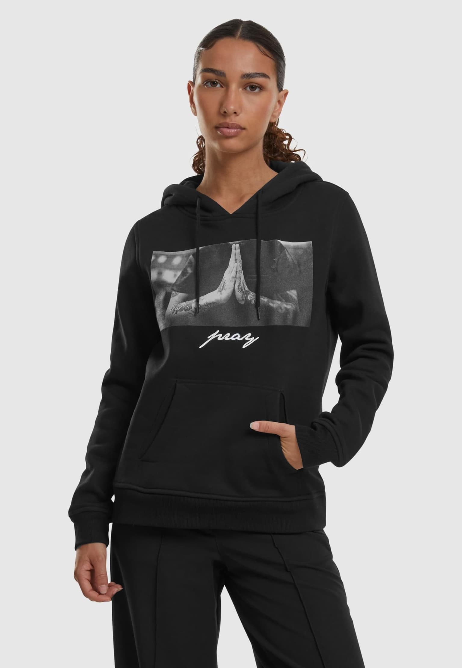 Mister Tee Ladies Pray Hoody