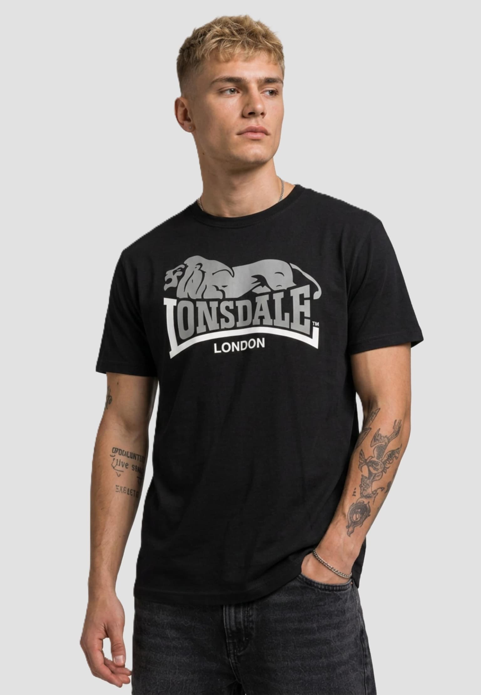 Lonsdale London Loscoe Double Pack T-Shirt – Bild 4