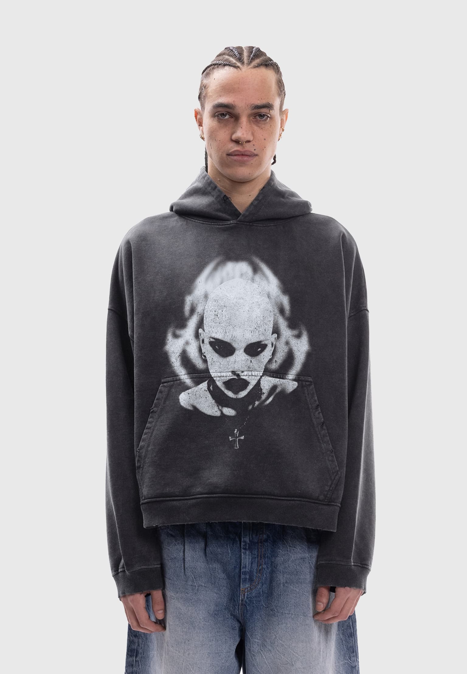 Favela Goth Girl Hoodie