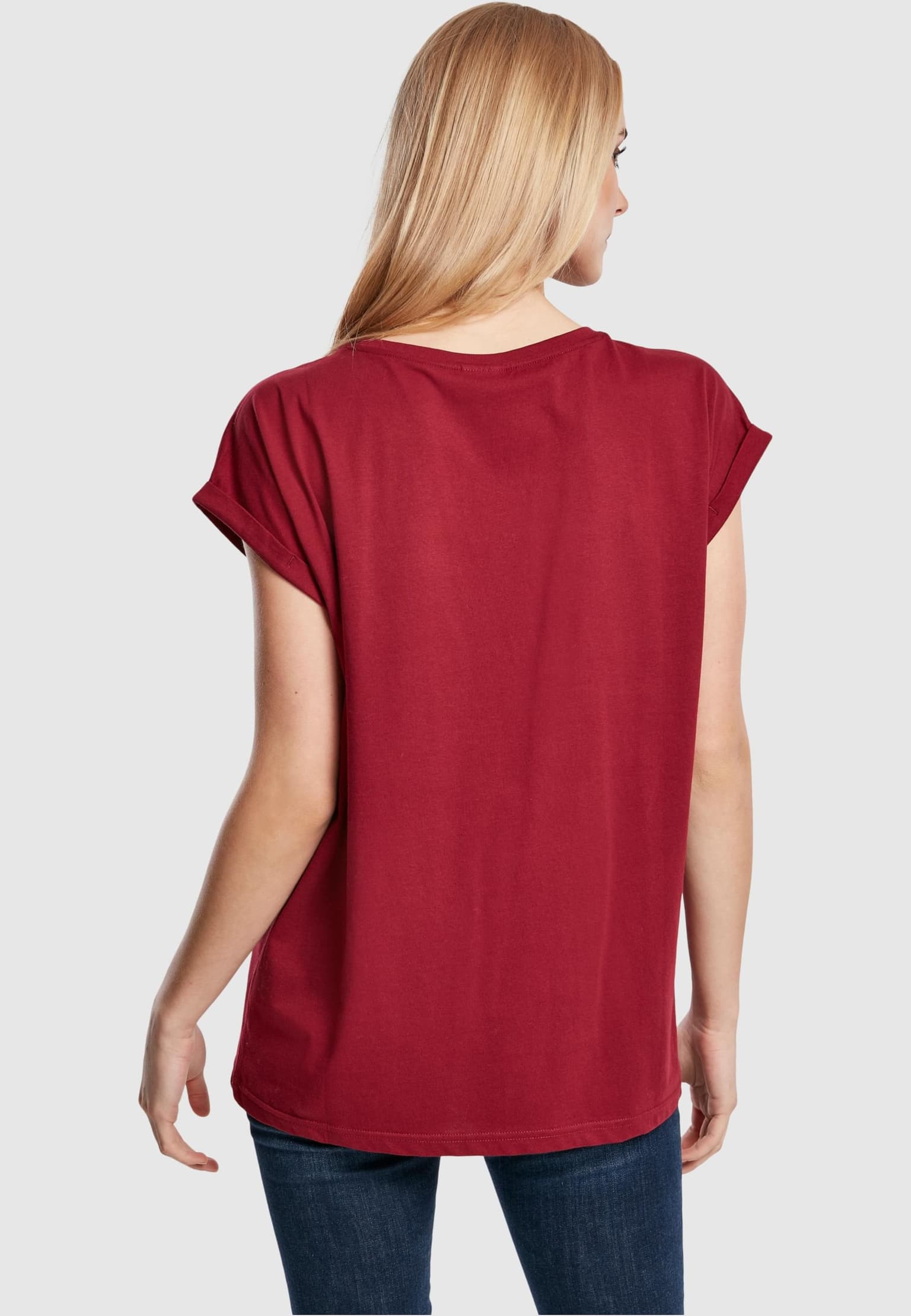 Urban Classics Ladies Essentials Extended Shoulder Tee – Bild 2