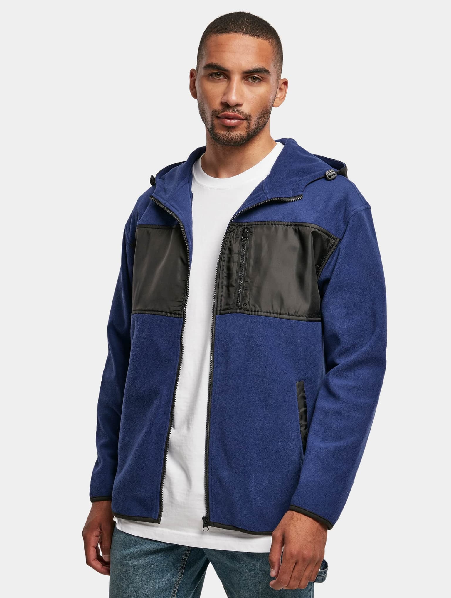 Urban Classics Hooded Micro Fleece Jacket