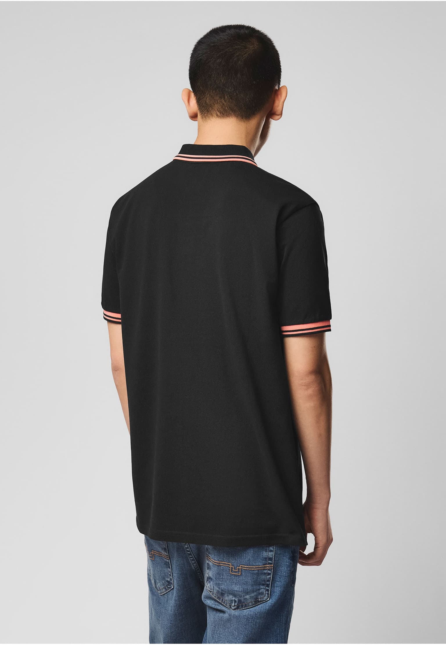 Weekend Offender LEVANTO POLO WITH CONTRAST TIPPING – Bild 2