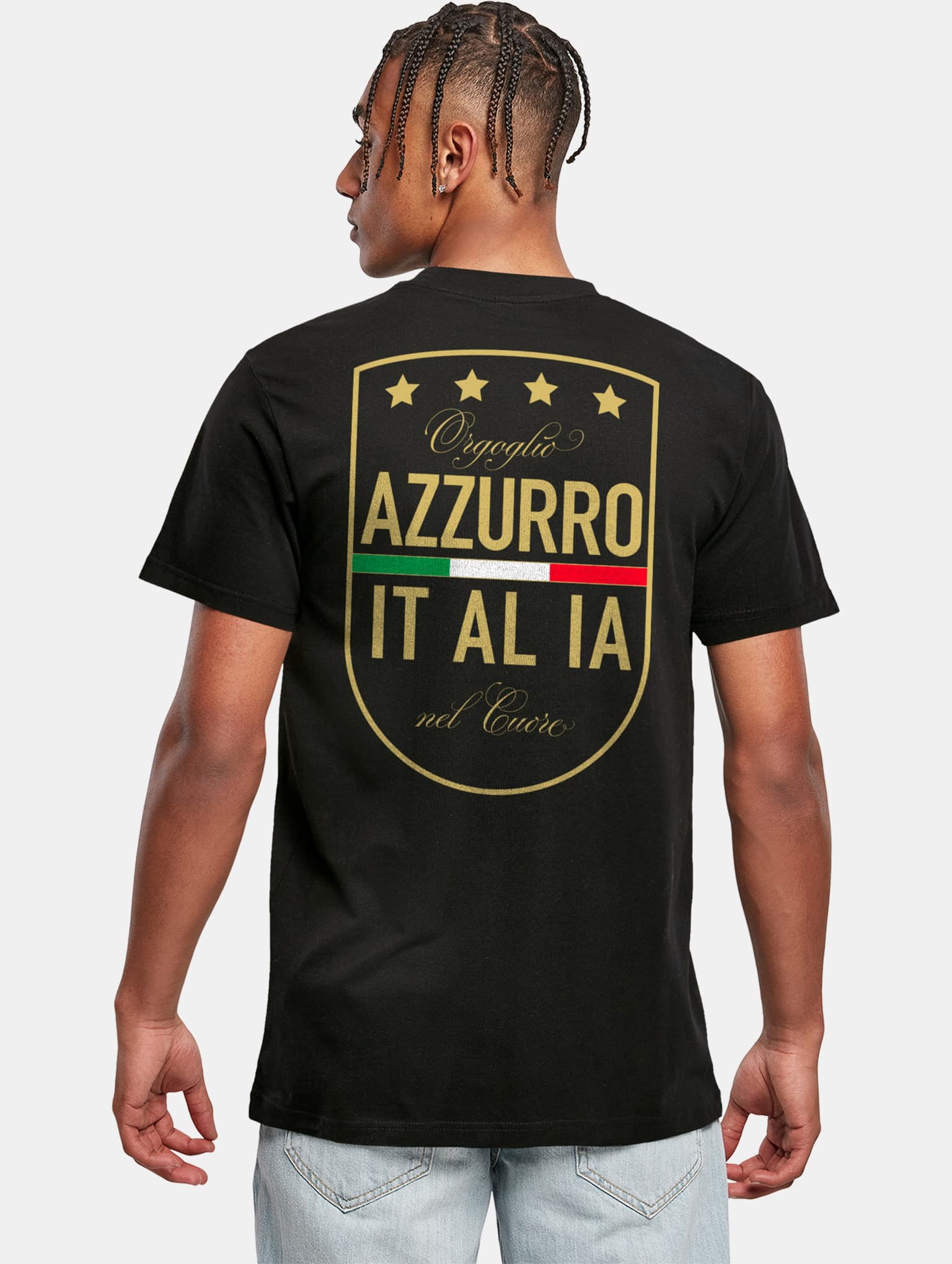 Mister Tee Azurro Italia Crest – Bild 2