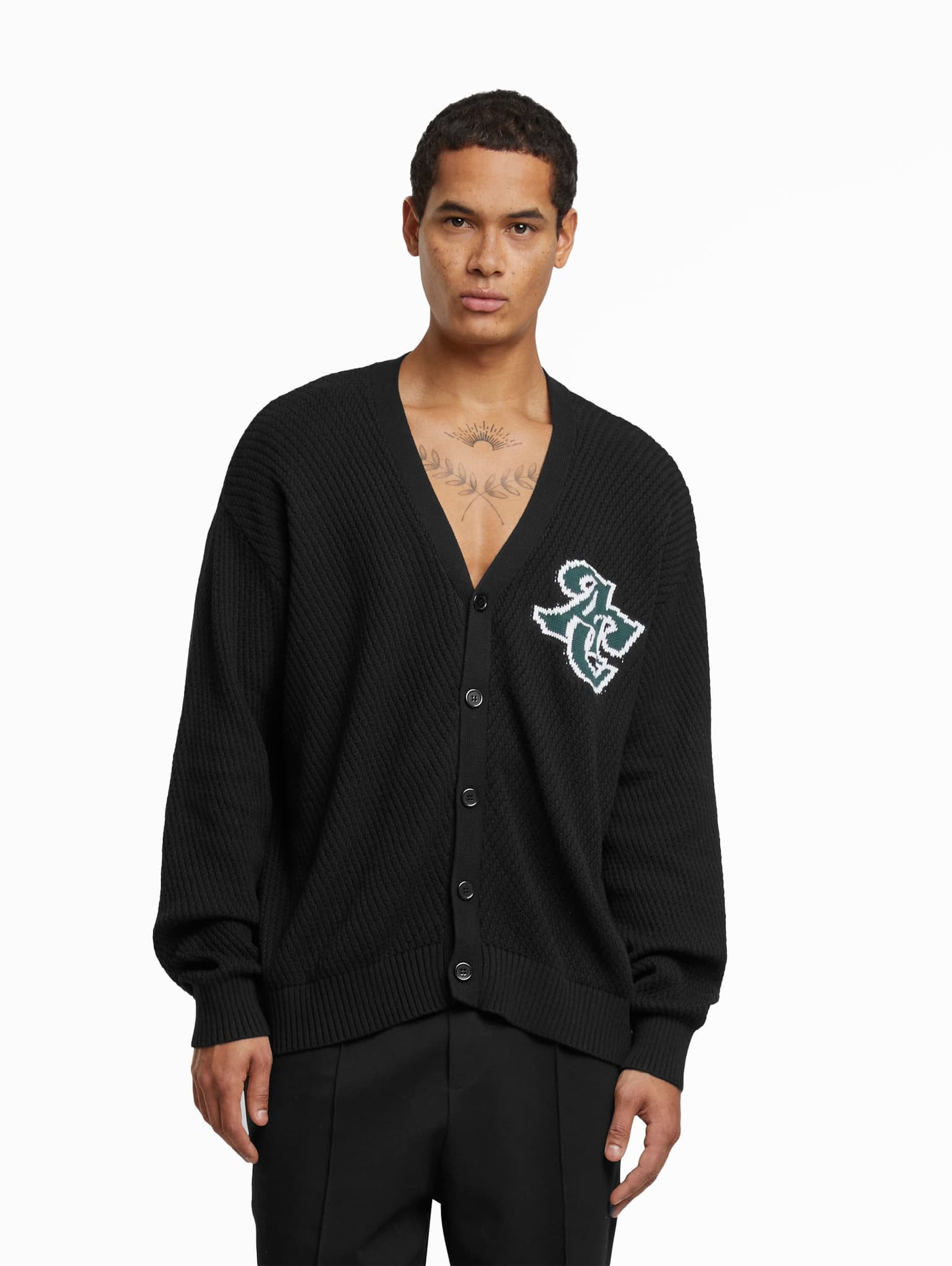 Another Cotton Lab AC Lettering Cardigan – Bild 2