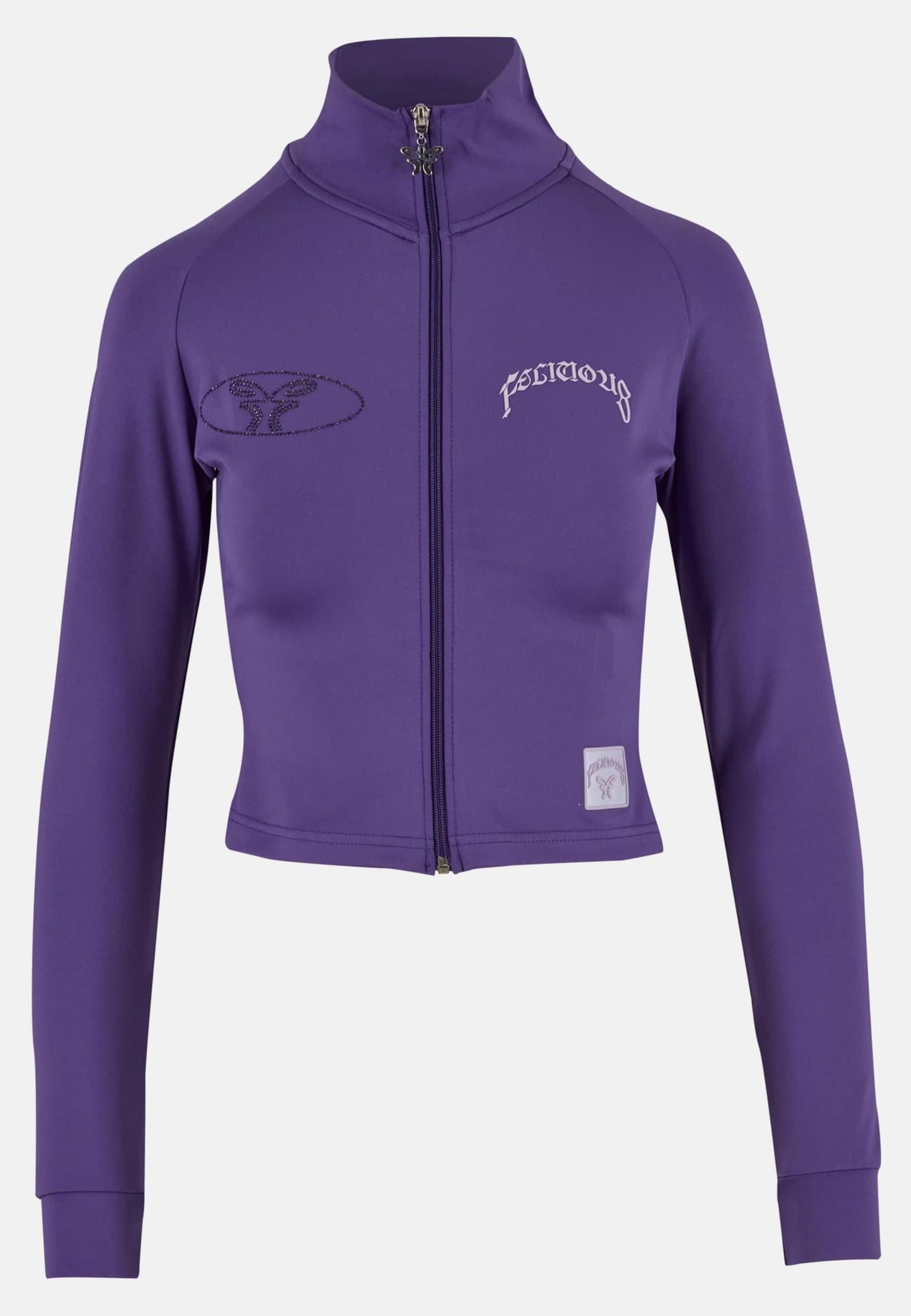 Felicious FELI Cropped Jersey Cardigan – Bild 3