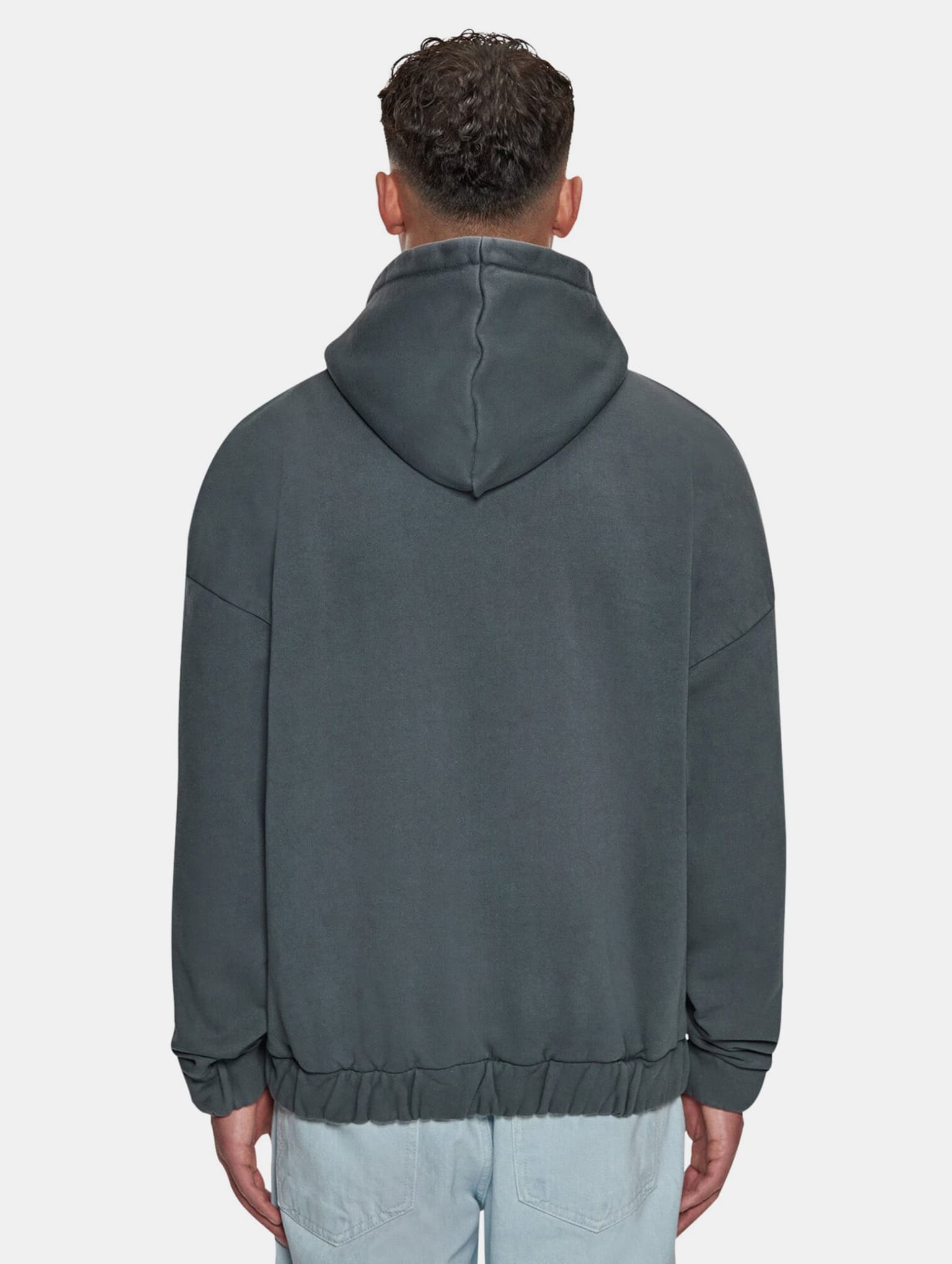 Dropsize Bazix Super Heavy Blank Zip Hoodie – Bild 2