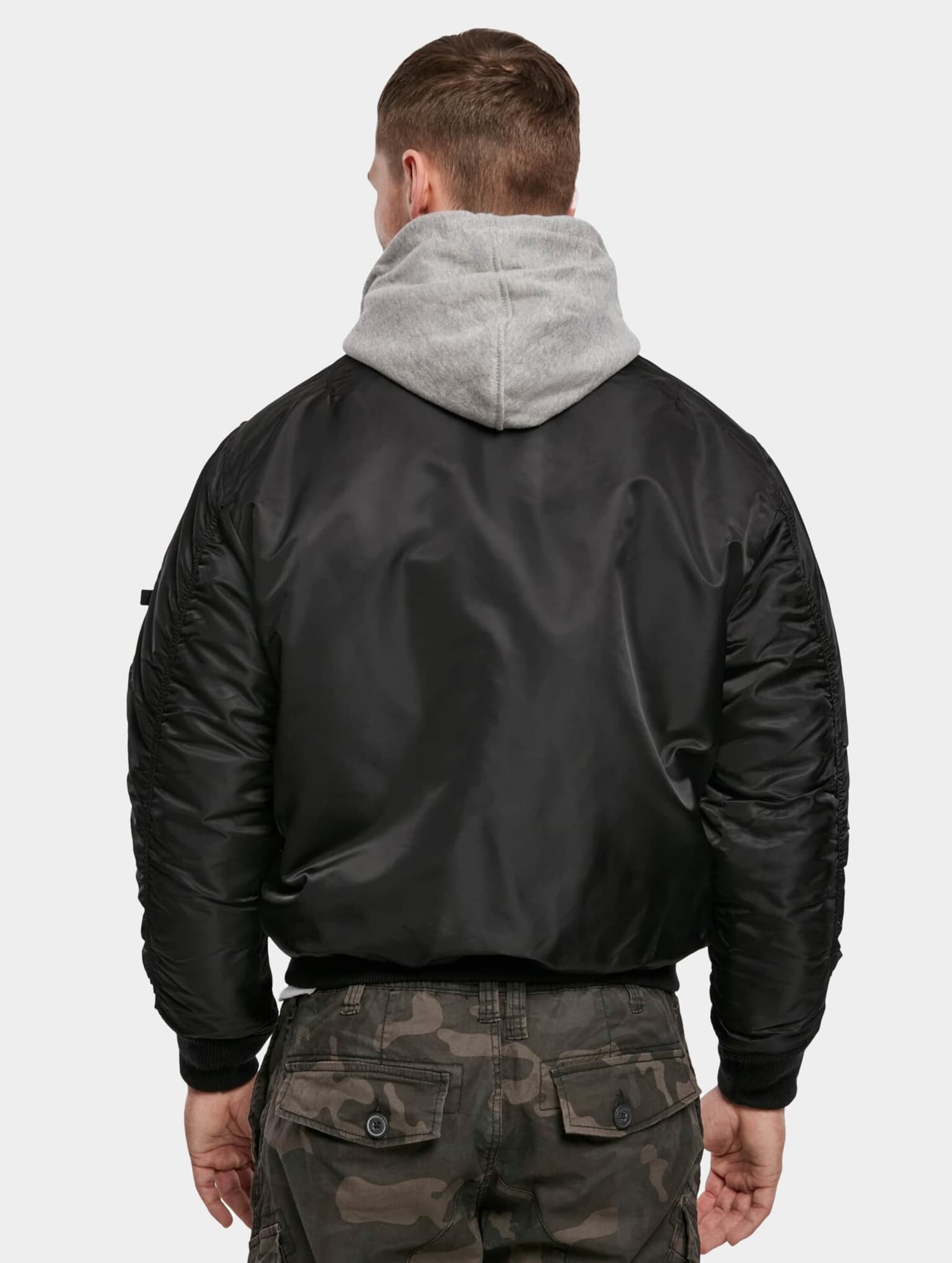 Brandit Hooded MA1 Bomber Jacket – Bild 2