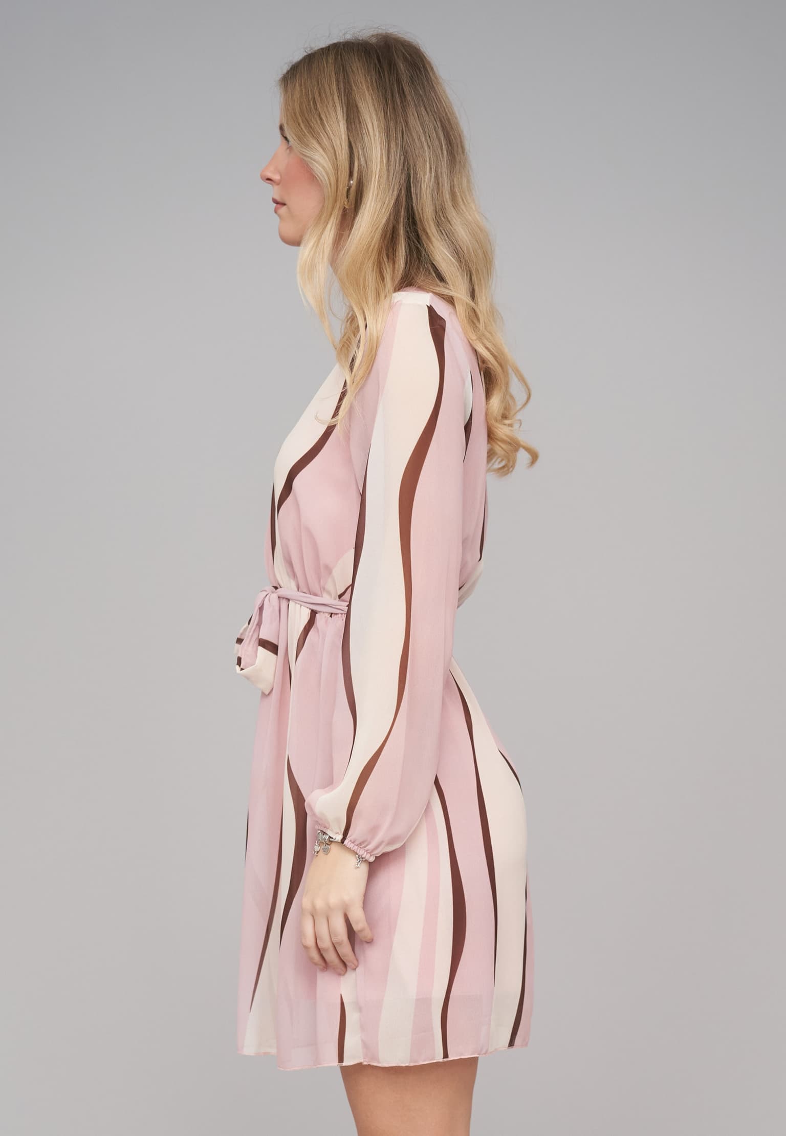 Cloud5ive Long-sleeve Dress Waves – Bild 3