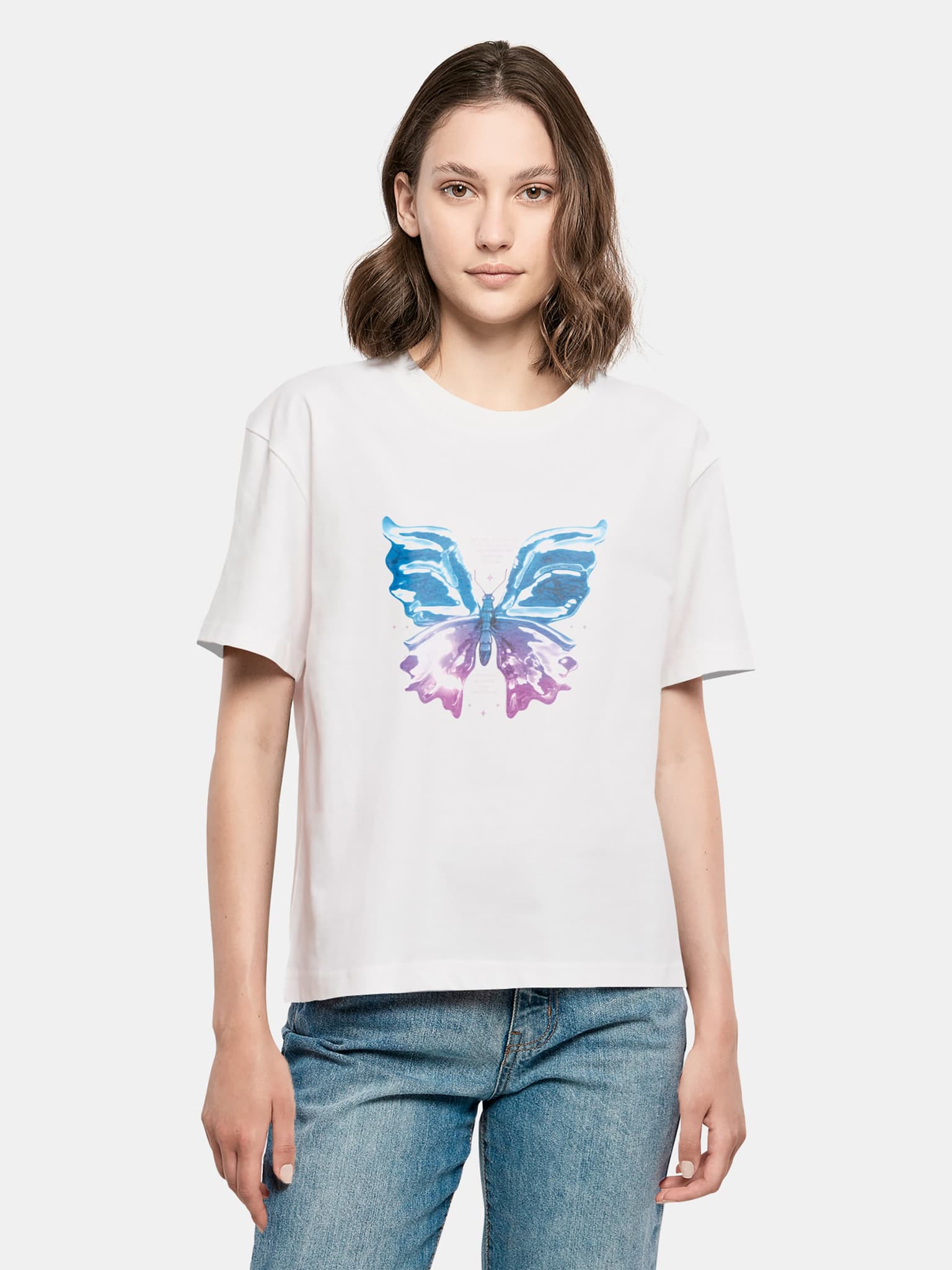 Miss Tee Chromed Butterfly