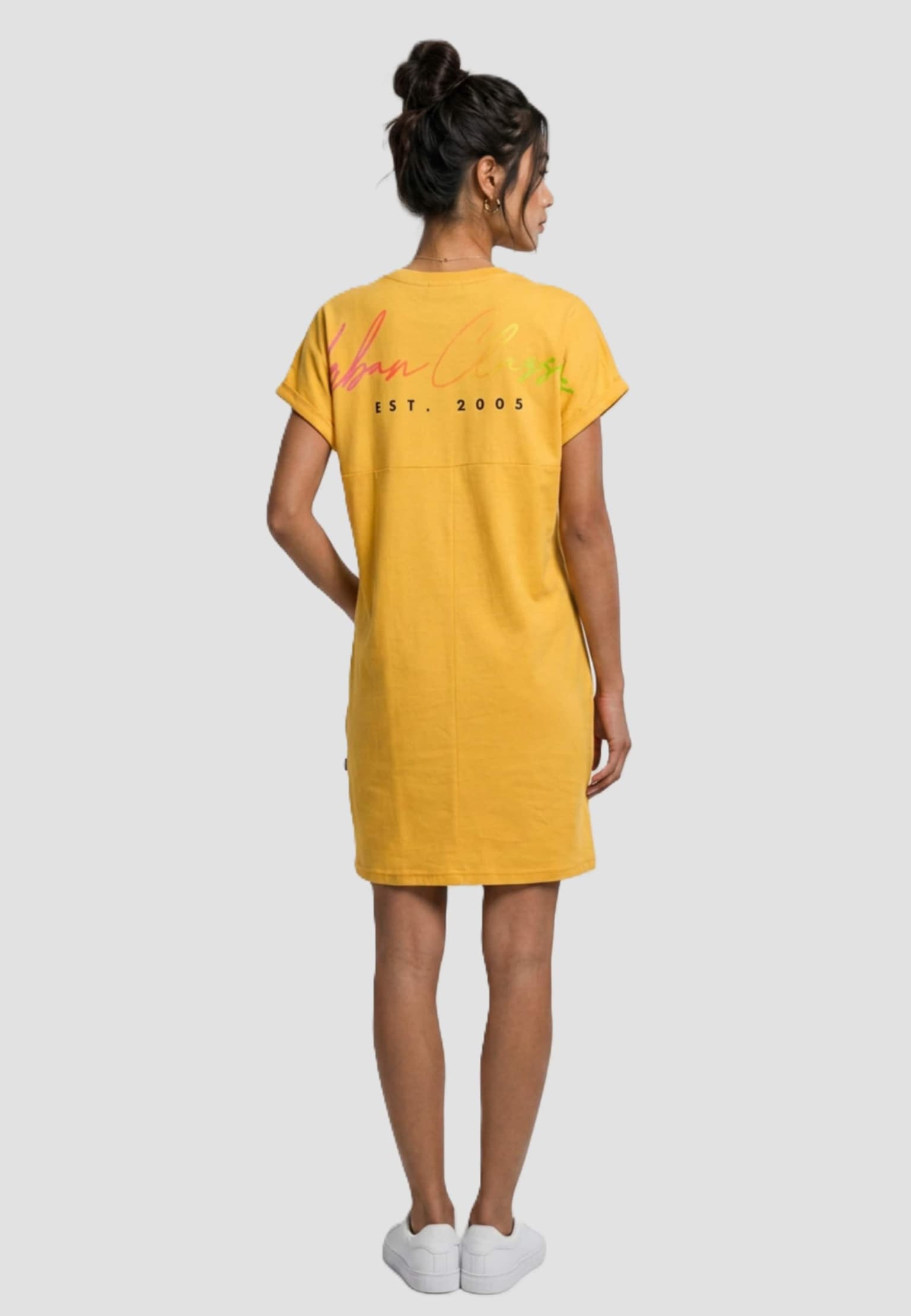 Urban Classics Ladies Rainbow Tee Dress