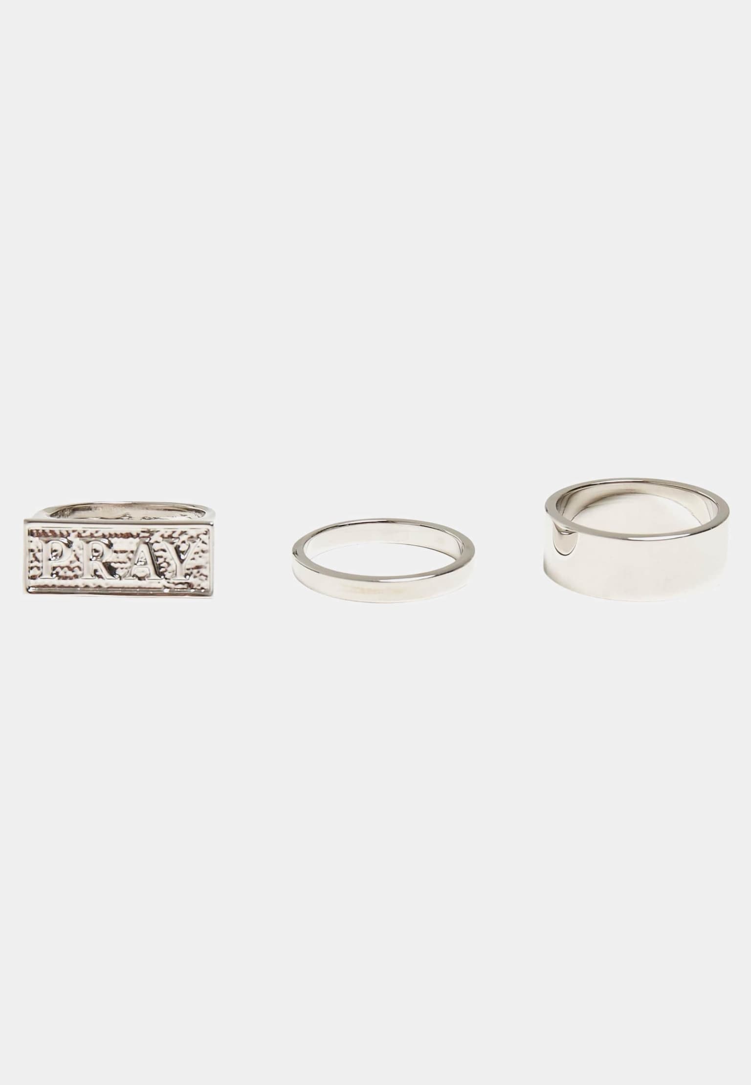 Mister Tee Pray Ring Set