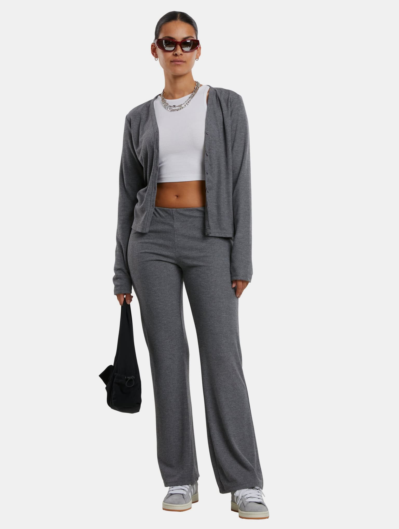 Urban Classics Ladies Rib Cardigan – Bild 4