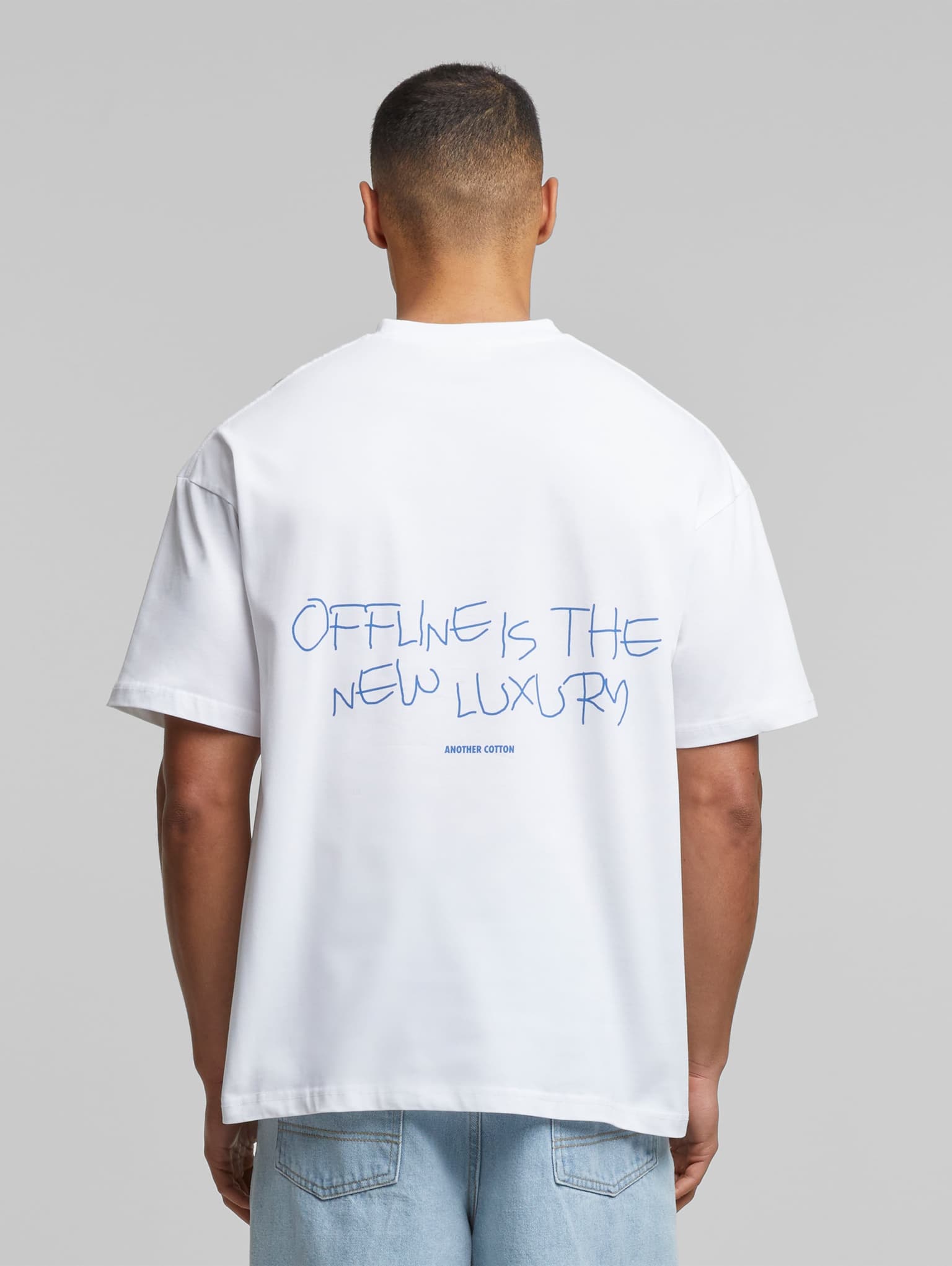 Another Cotton Lab Offline Scribble Oversized T-Shirt – Bild 3