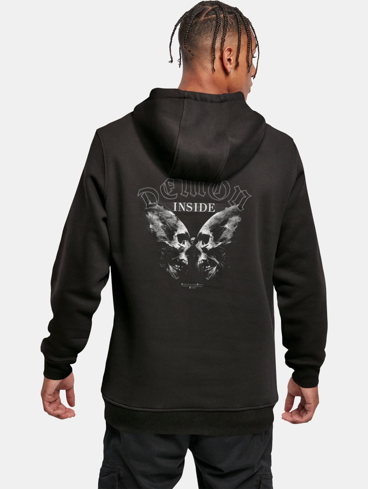 Mister Tee Skull Butterfly Hoody – Bild 2