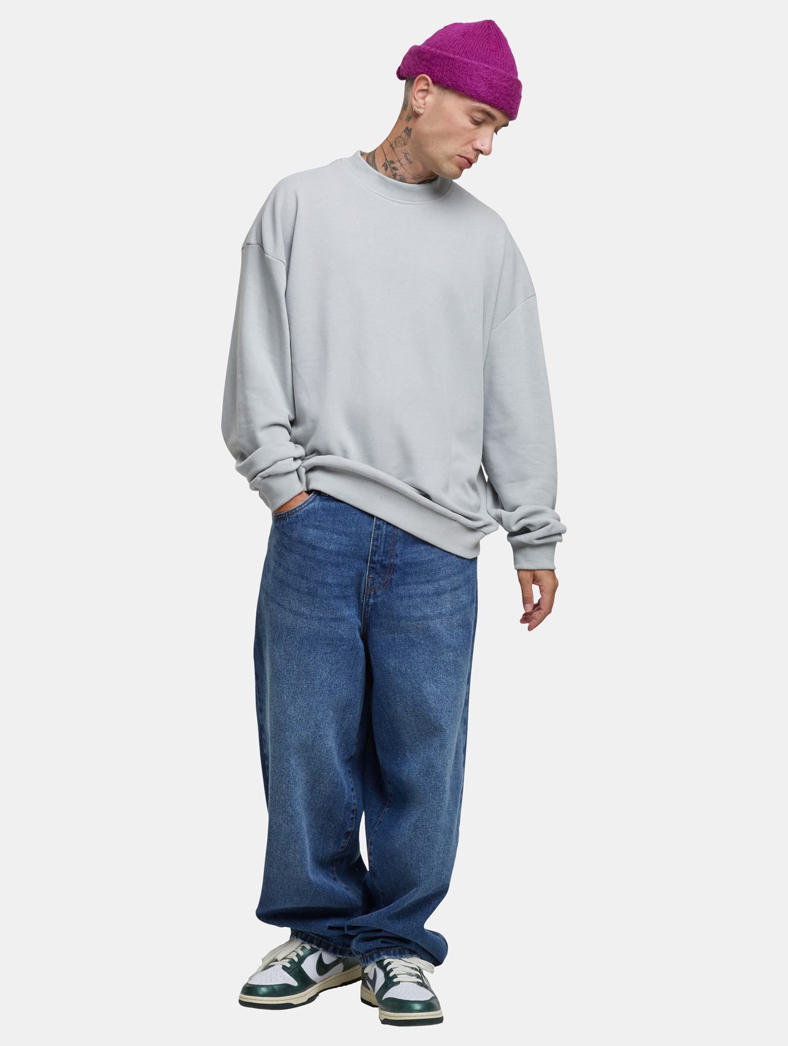 Urban Classics Light Terry Crew – Bild 4