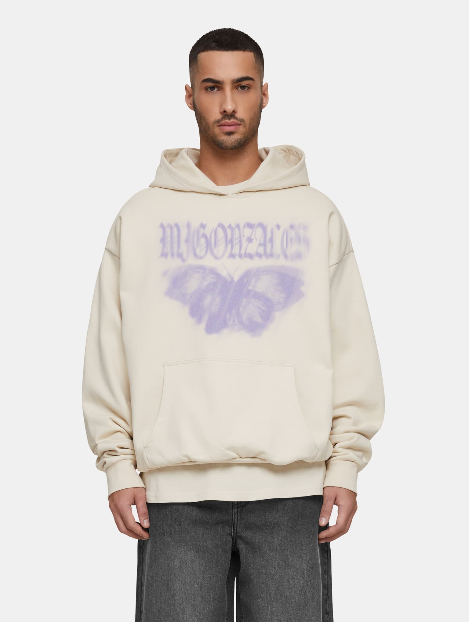 MJ Gonzales MJG Heavy Oversized Hoody - BUTTERFLY ILLUSION