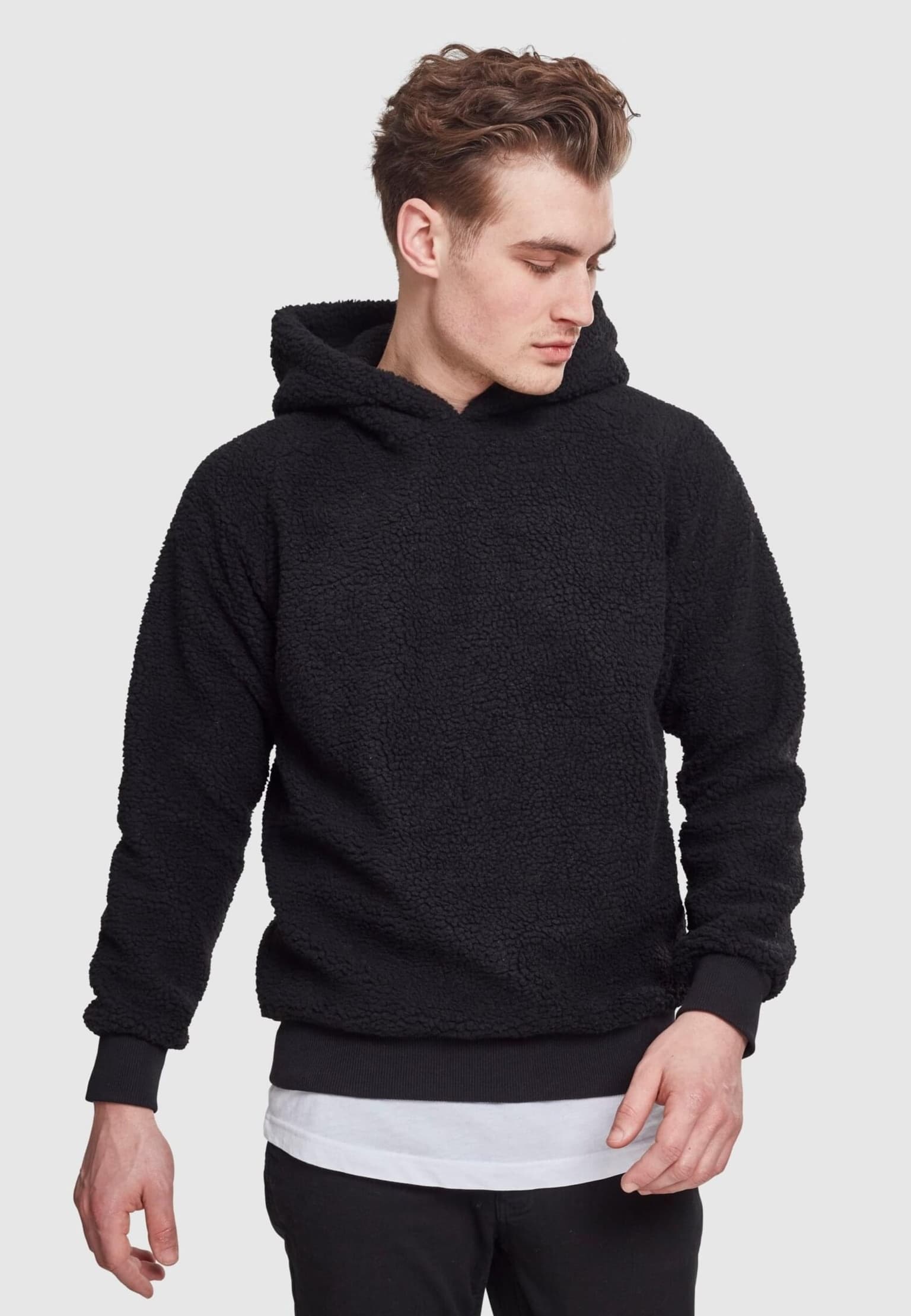 Urban Classics Sherpa Hoody – Bild 3