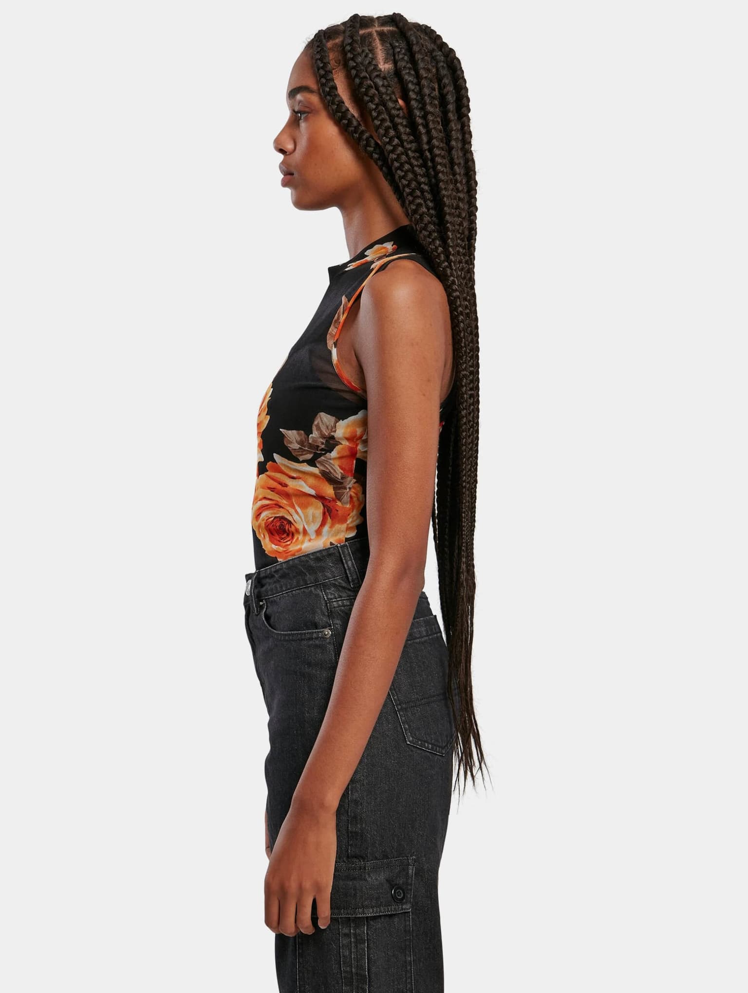 Urban Classics Ladies Sleeveless Mesh Body – Bild 3