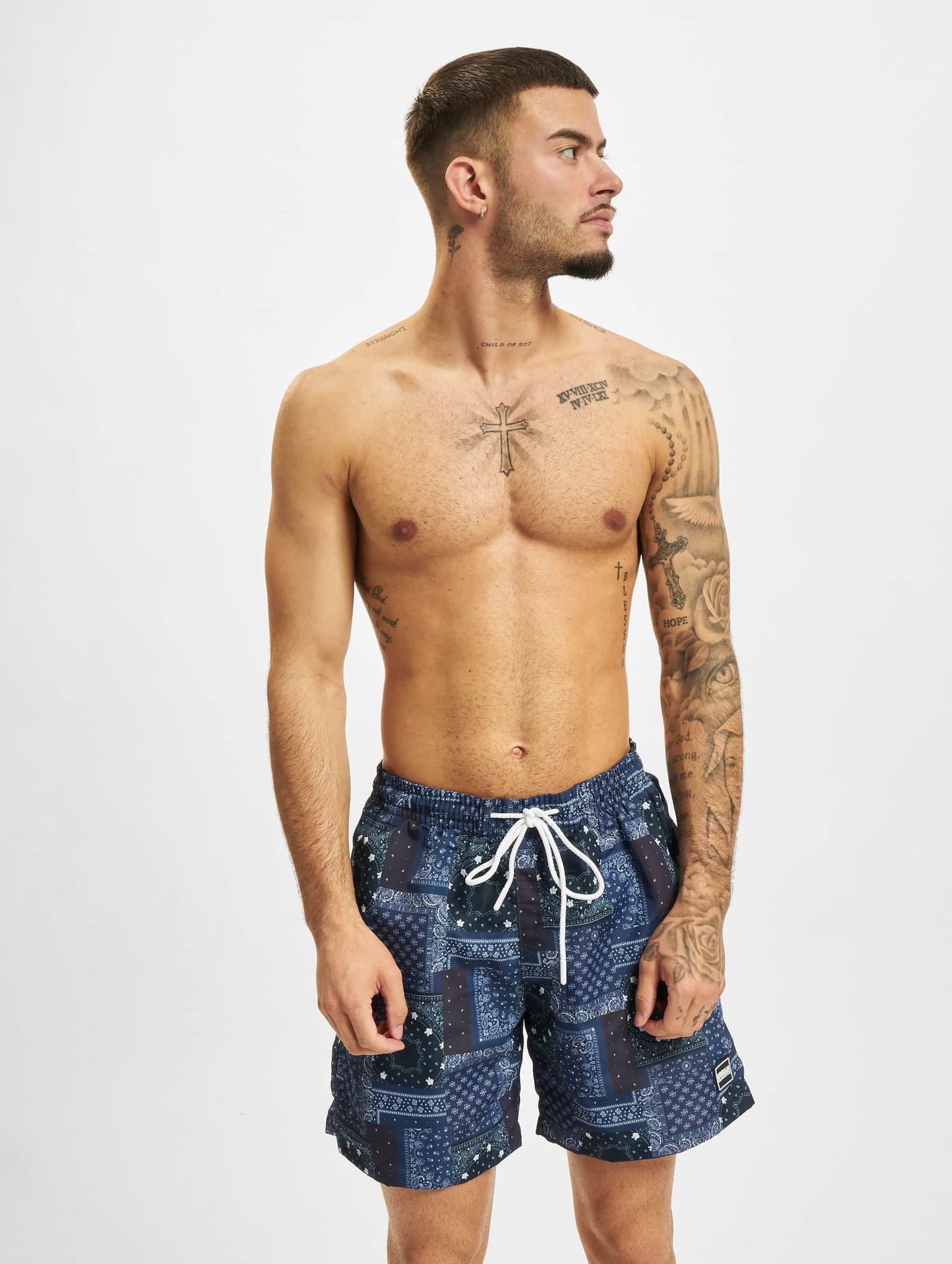 Urban Classics Pattern Swim Short – Bild 3