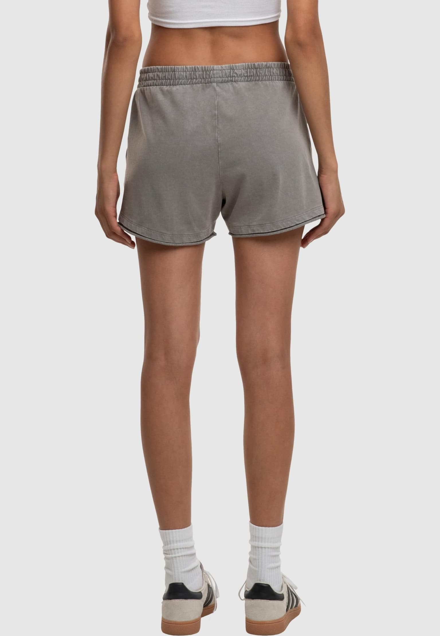 Urban Classics Ladies Washed Jersey Short – Bild 2
